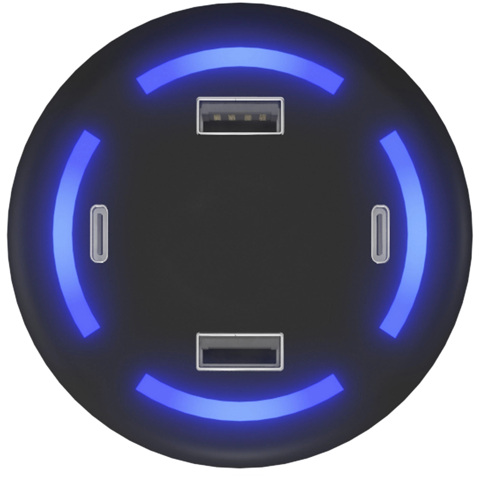 Immagine Caricabatterie smart home con logo luminoso SCX.design H11