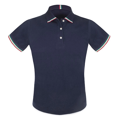 Immagine POLO BANDIERA ITALIANA DONNA 