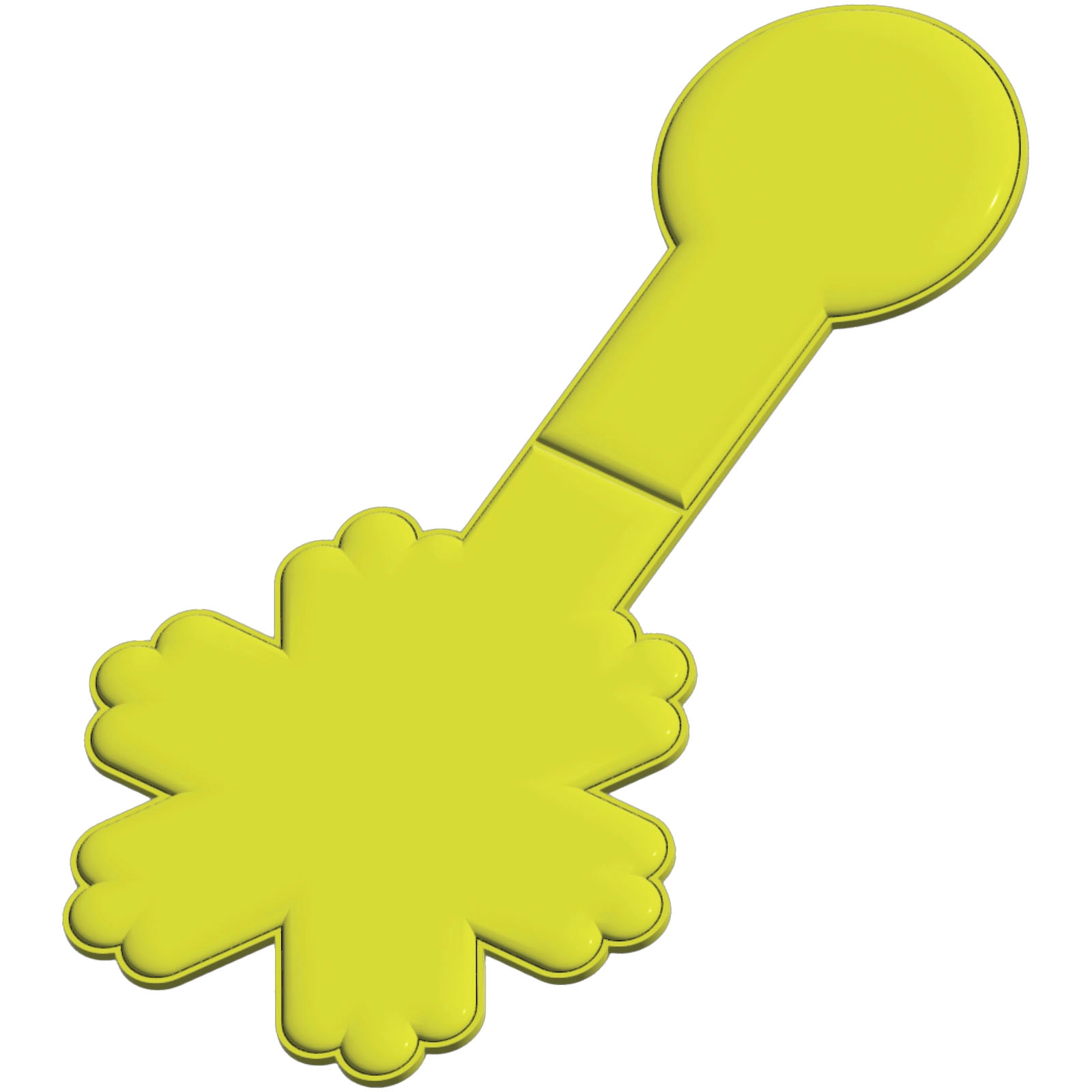 Immagine Calamita catarifrangente a forma di fiocco di neve in PVC RFX™ 