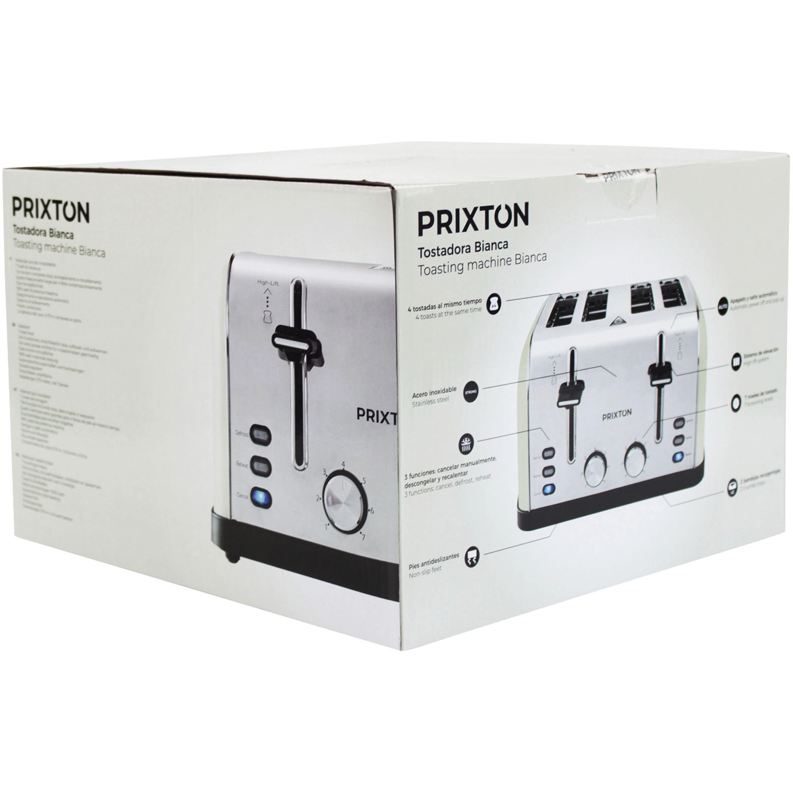 Immagine Tostapane Prixton Bianca 