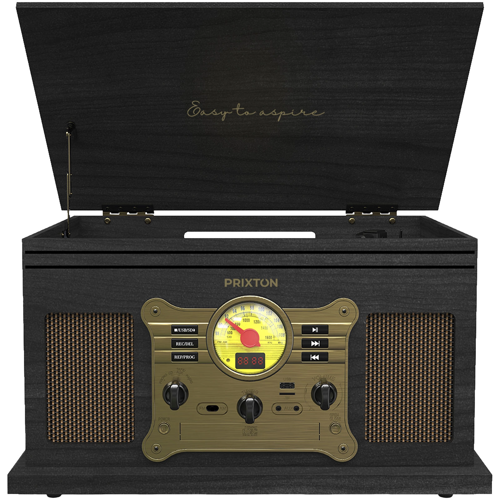 Immagine Giradischi per vinili e lettore musicale Prixton Century