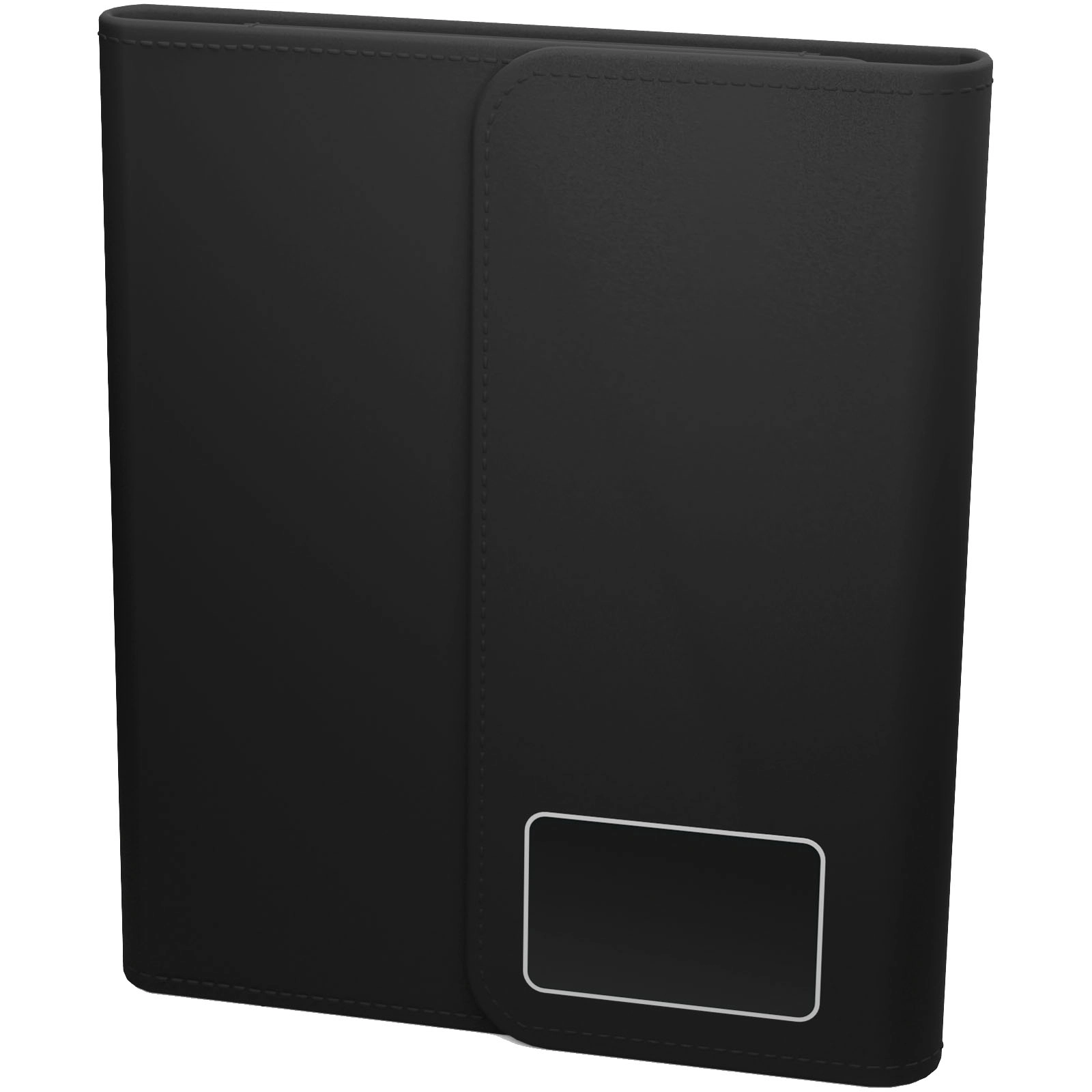 Immagine Blocco note formato A5 con power bank wireless da 5 W/4000 mAh e logo luminoso SCX.design O18