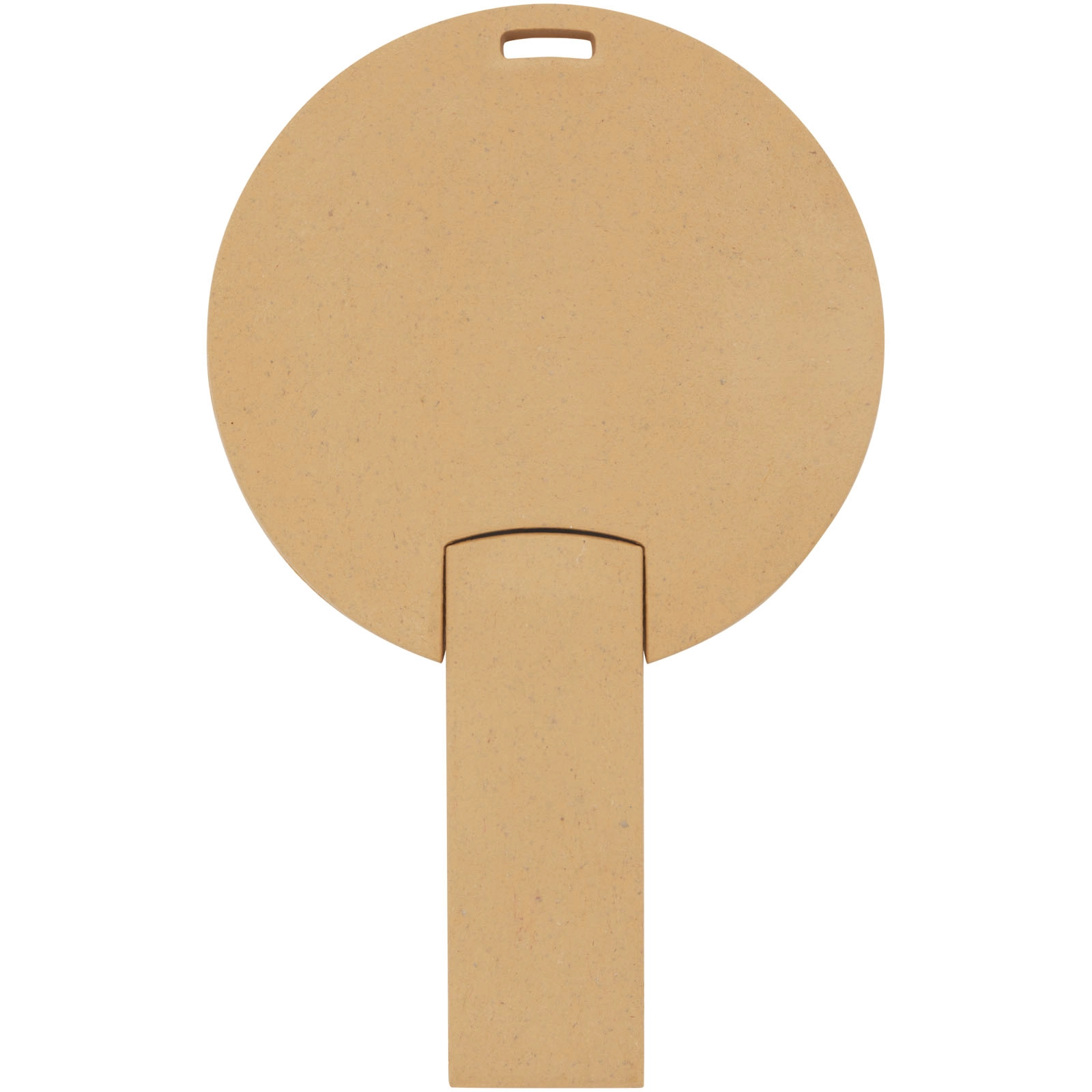 Immagine USB rotonda con scocca biodegradabile