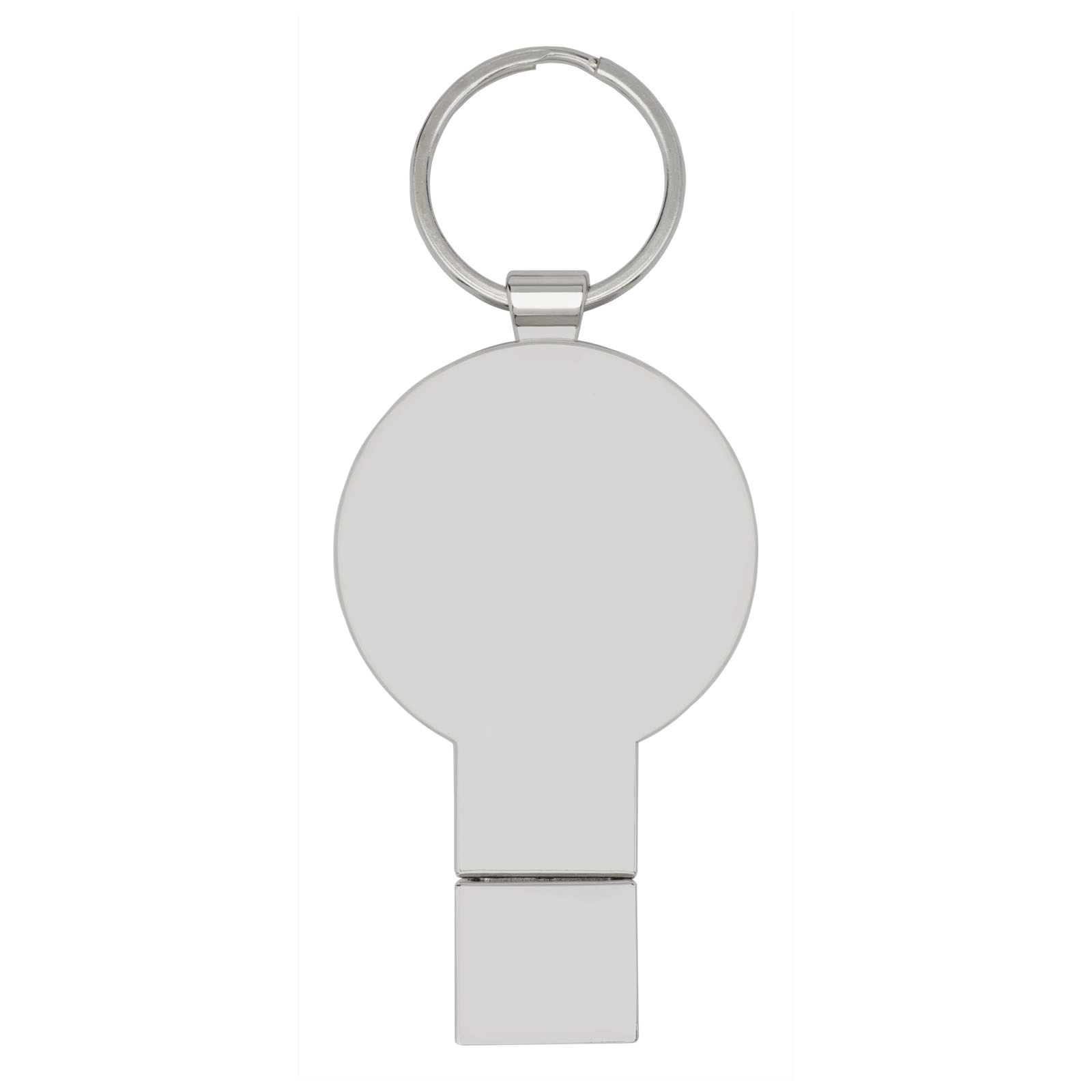 Immagine USB rotonda con logo luminoso