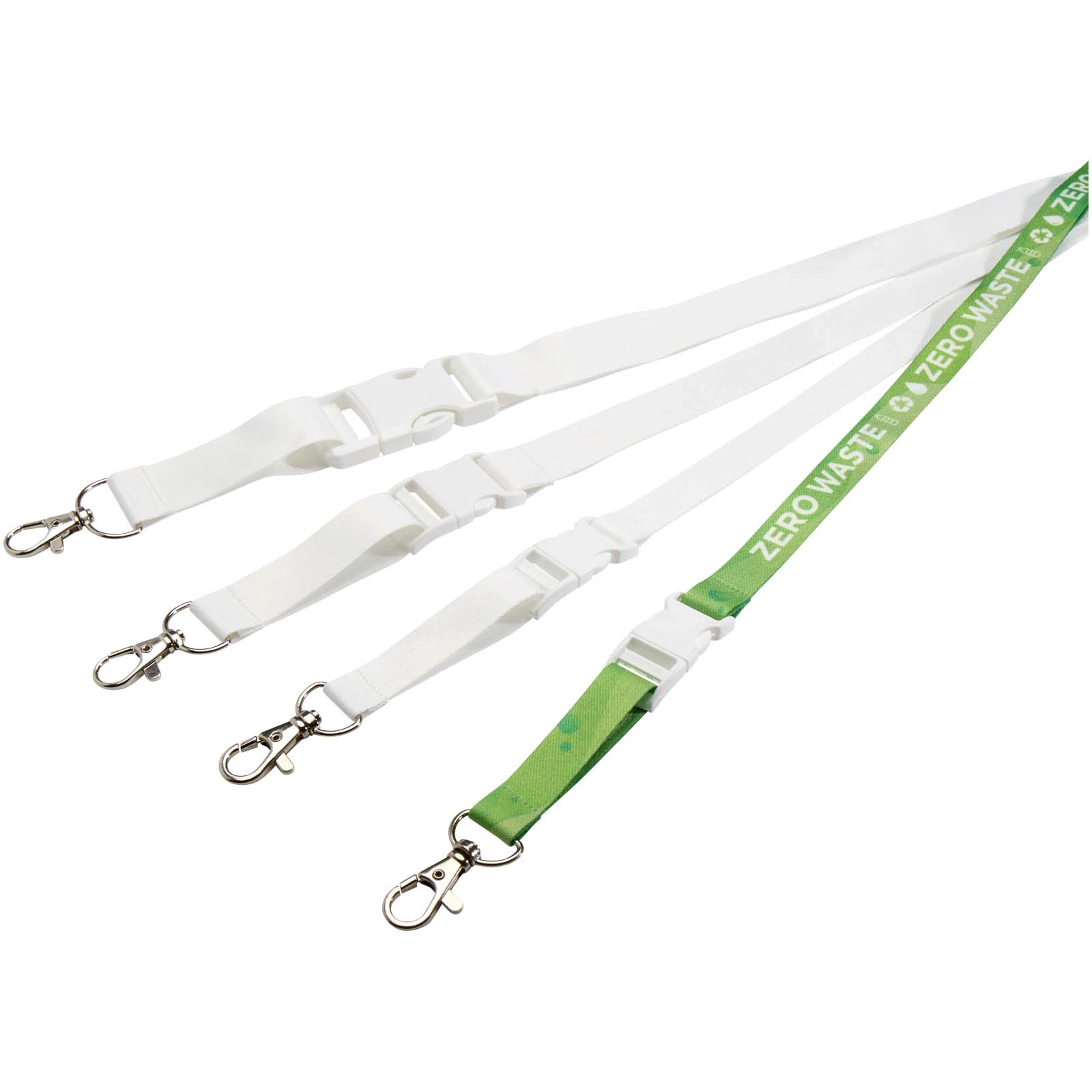 Immagine Lanyard Balta in PET riciclato con sgancio di sicurezza e fibbia