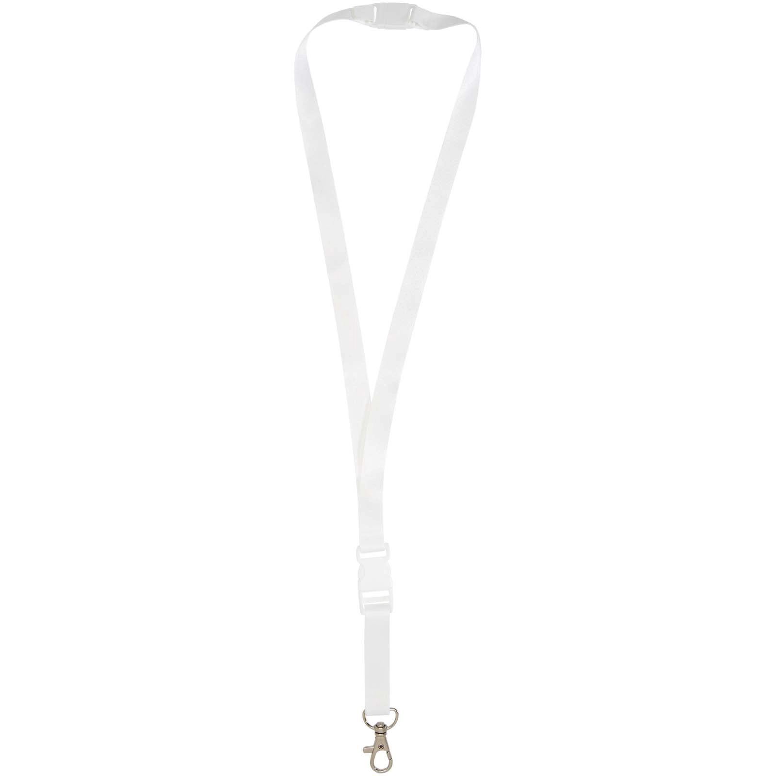 Immagine Lanyard Balta in PET riciclato con sgancio di sicurezza e fibbia