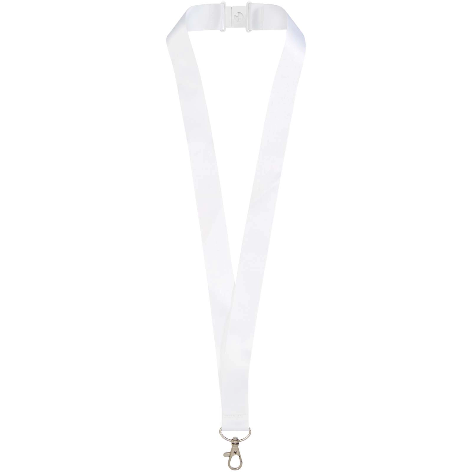 Immagine Lanyard Addie in PET riciclato con stampa in sublimazione e sgancio di sicurezza