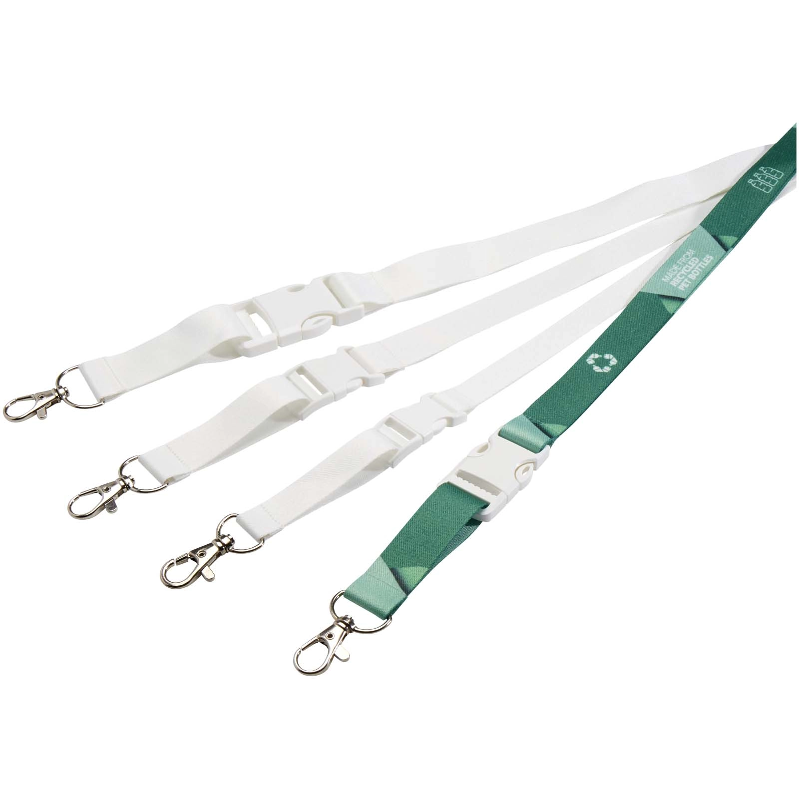 Immagine Lanyard Bucks in PET riciclato con stampa in sublimazione e fibbia di sicurezza