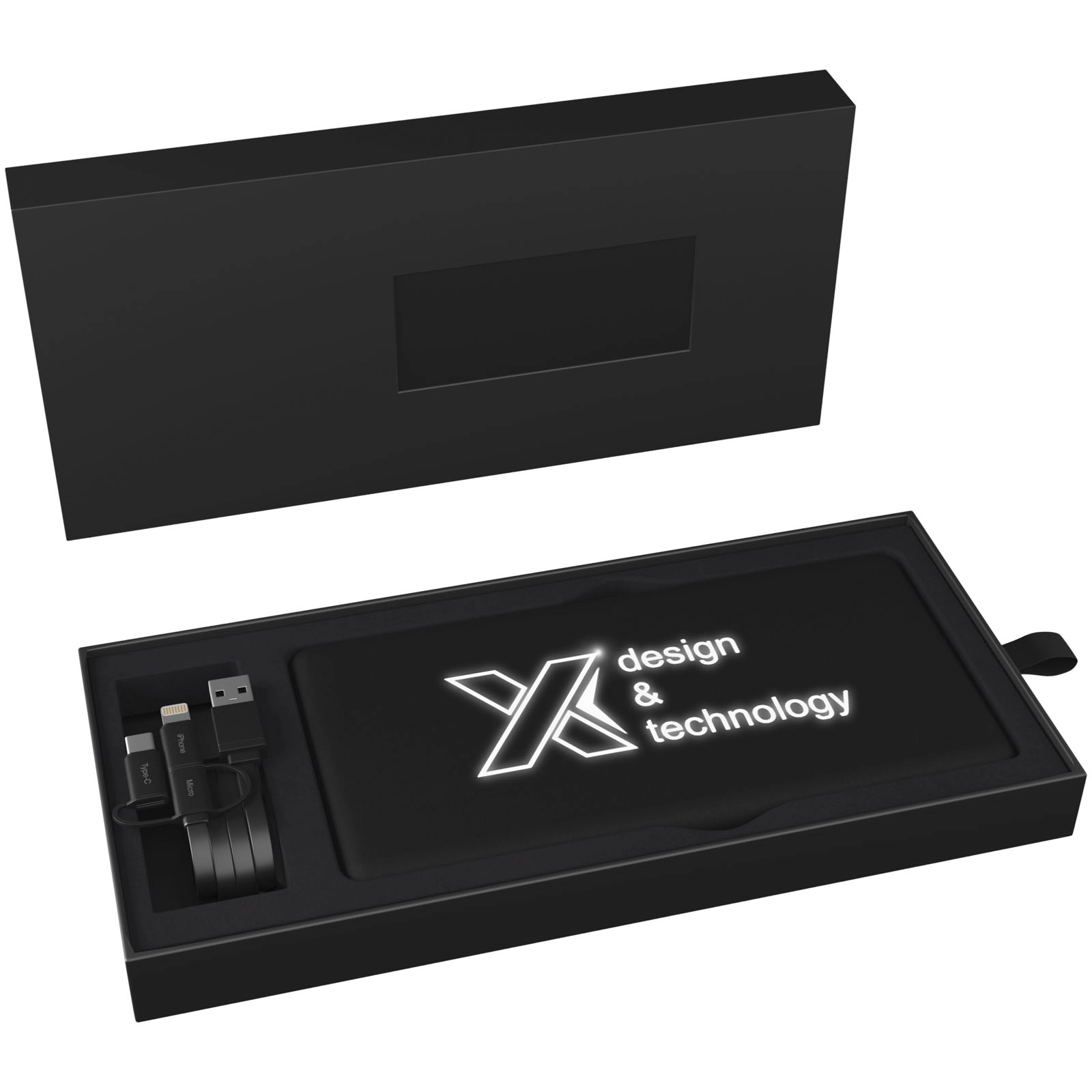 Immagine Power bank luminoso SCX.design P30 a carica solare
