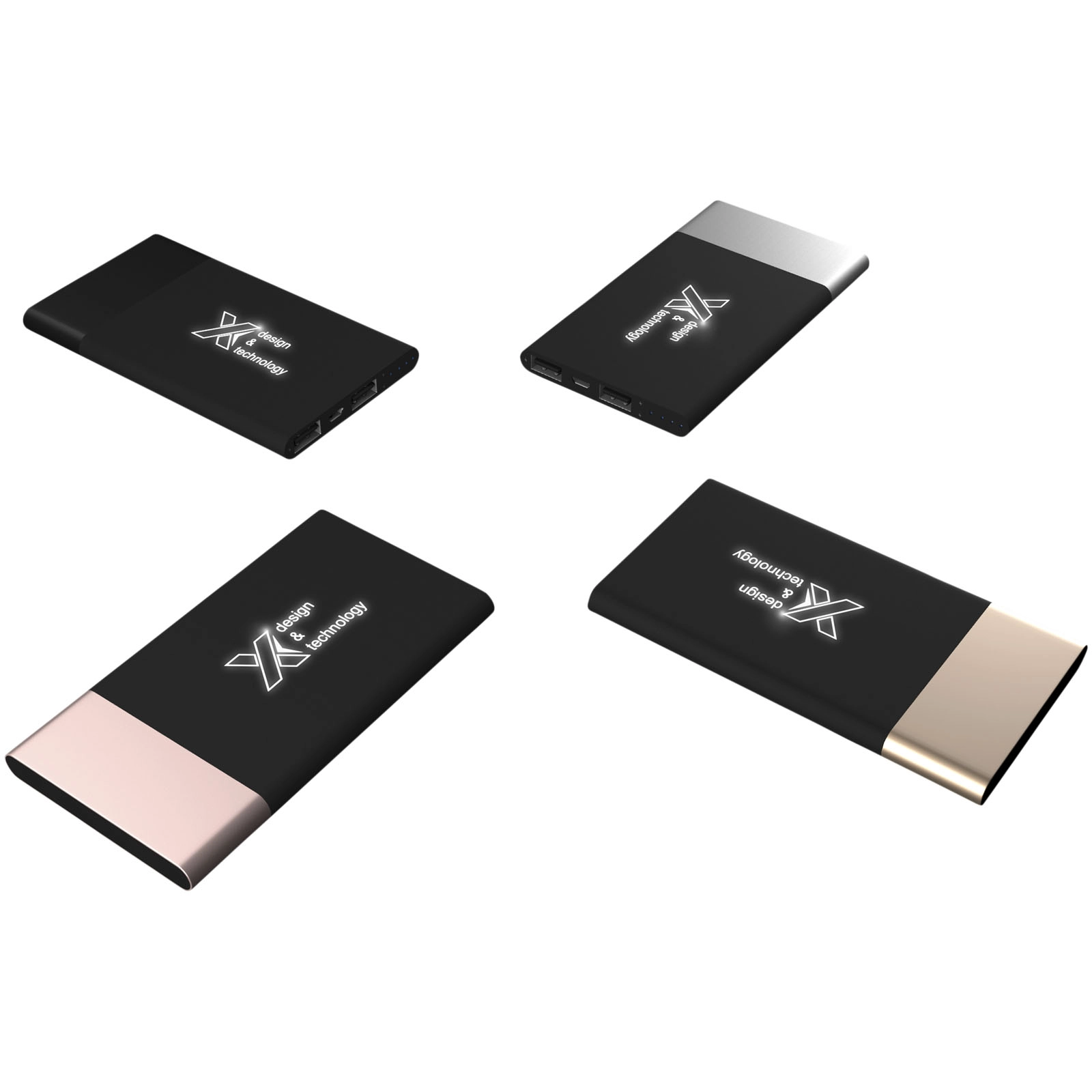 Immagine Power bank luminoso SCX.design P20 da 5000 mAh