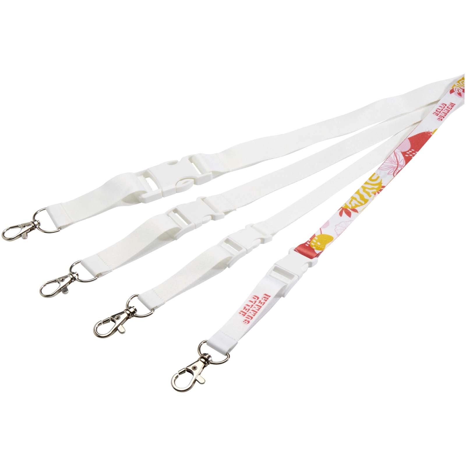 Immagine Lanyard Balta con stampa in sublimazione, sgancio di sicurezza e fibbia