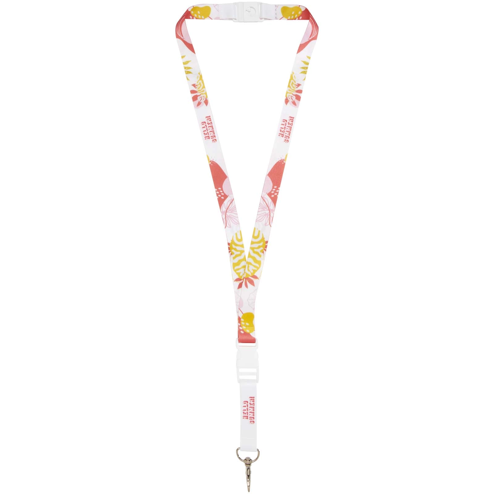 Immagine Lanyard Balta con stampa in sublimazione, sgancio di sicurezza e fibbia