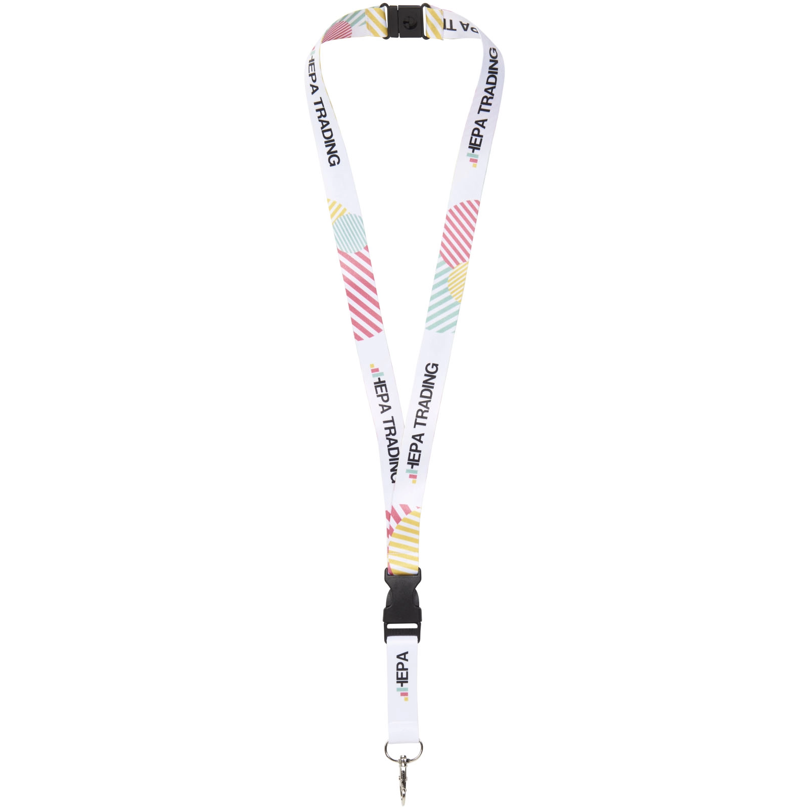 Immagine Lanyard Balta con stampa in sublimazione, sgancio di sicurezza e fibbia