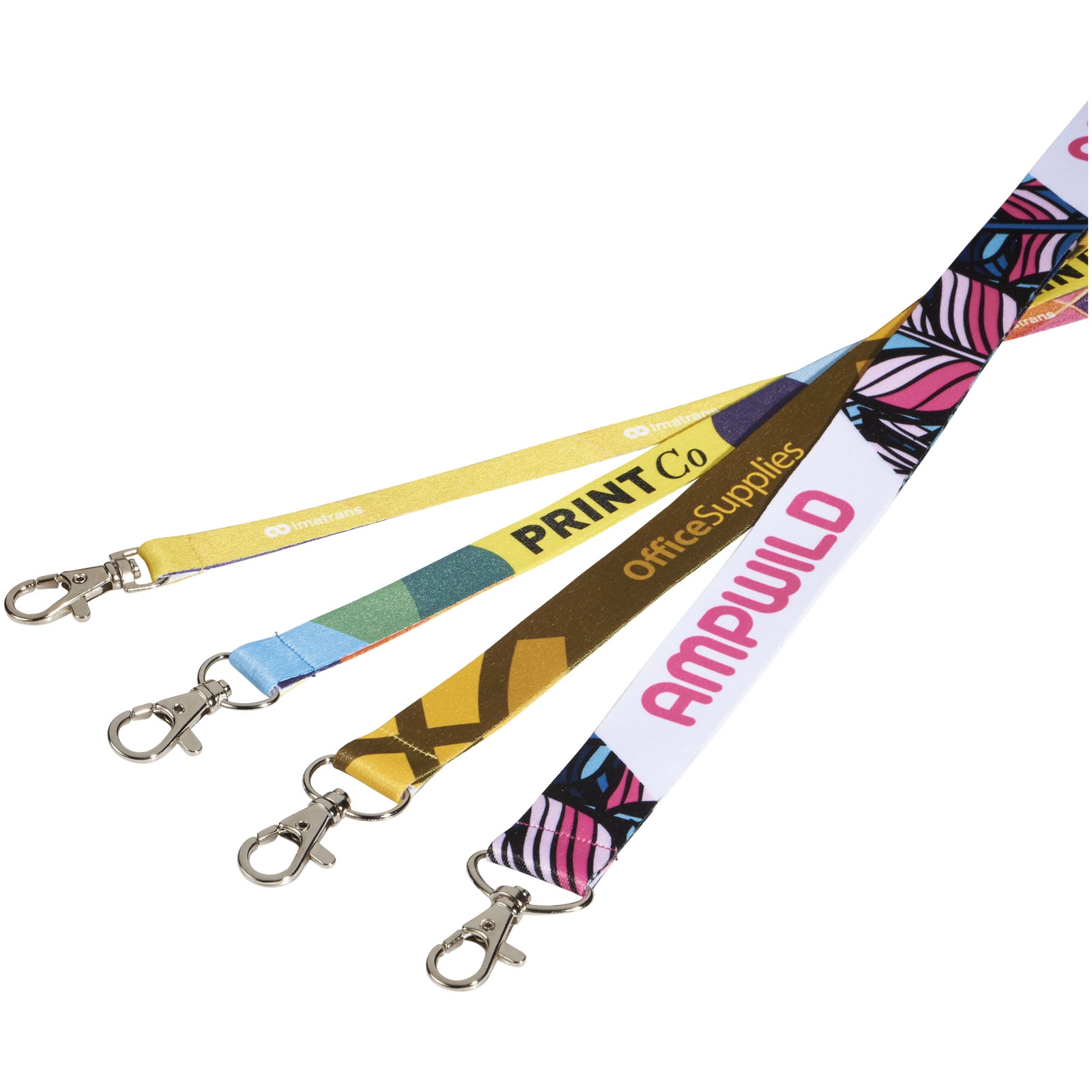 Immagine Lanyard Addie con stampa in sublimazione e sgancio di sicurezza