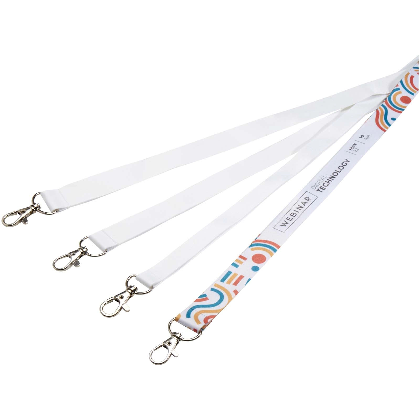 Immagine Lanyard Addie con stampa in sublimazione e sgancio di sicurezza
