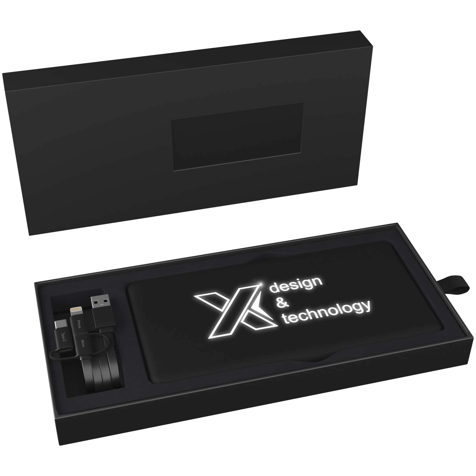 Immagine Power bank luminoso SCX.design P30 a carica solare