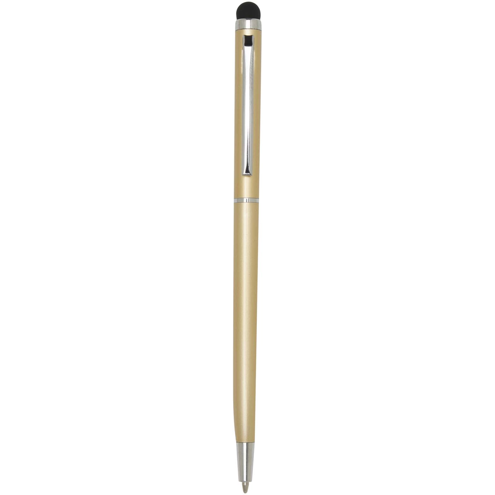 Immagine Penna a sfera in alluminio con stylus Ore (inchiostro blu)