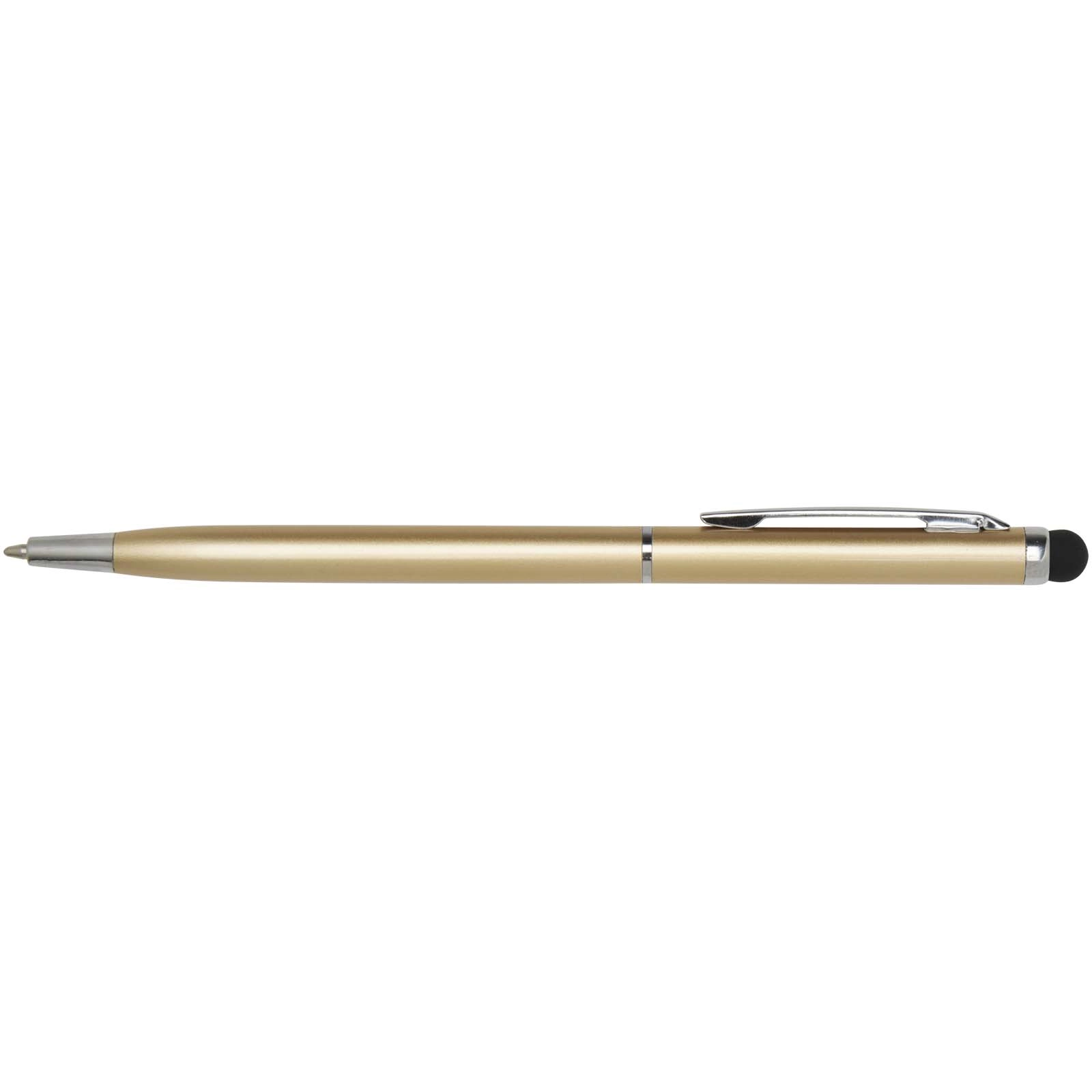 Immagine Penna a sfera in alluminio con stylus Ore (inchiostro blu)
