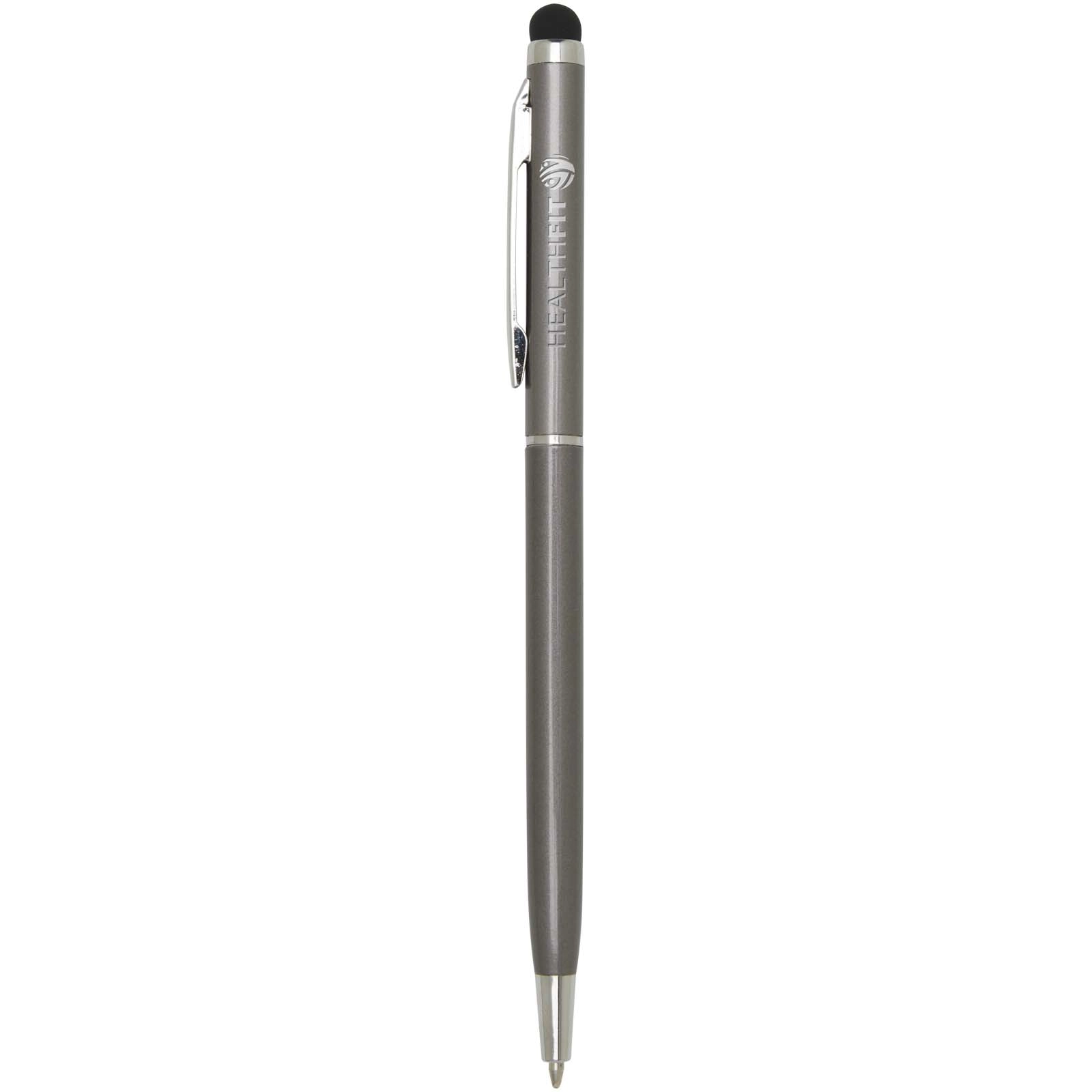 Immagine Penna a sfera in alluminio con stylus Ore (inchiostro blu)