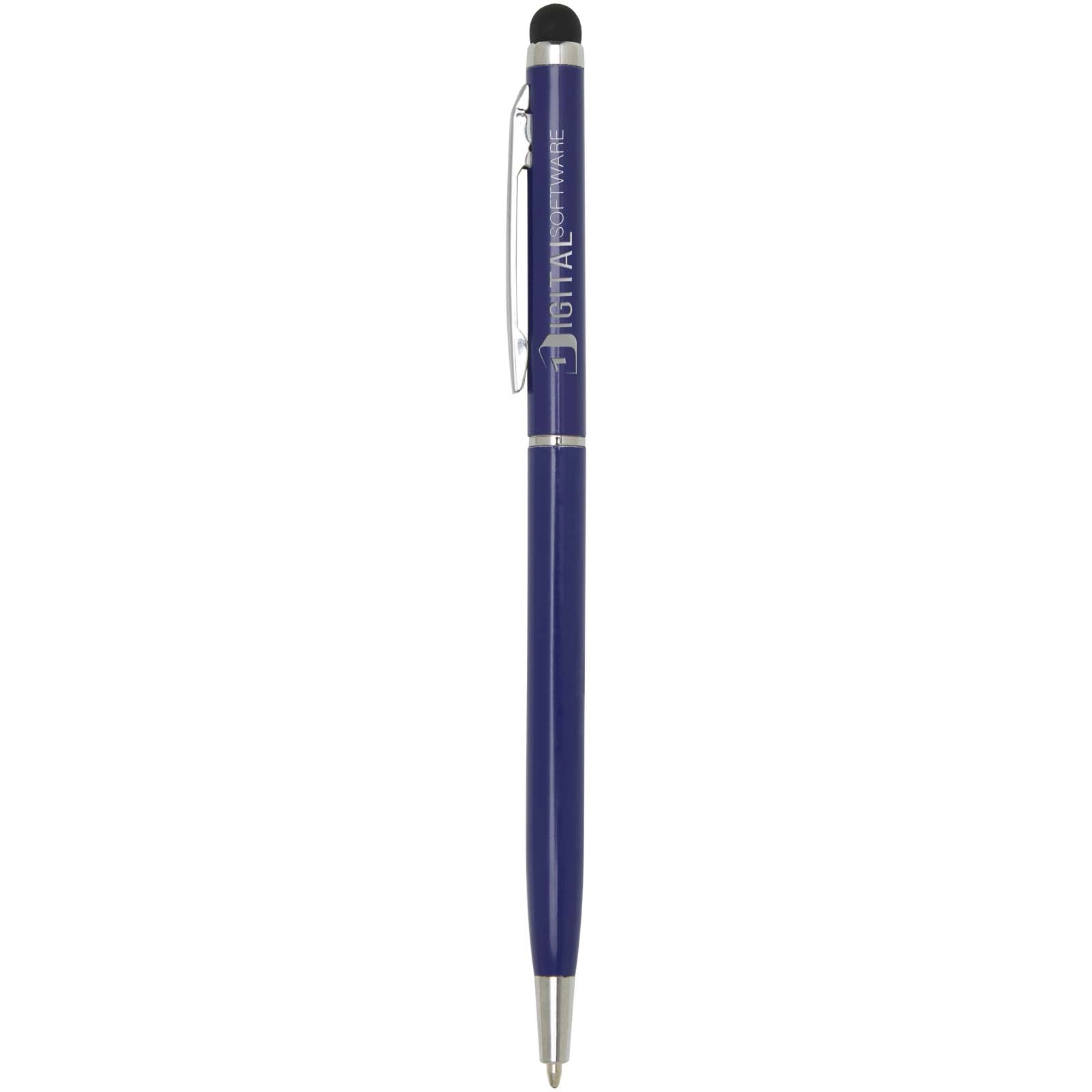 Immagine Penna a sfera in alluminio con stylus Ore (inchiostro blu)