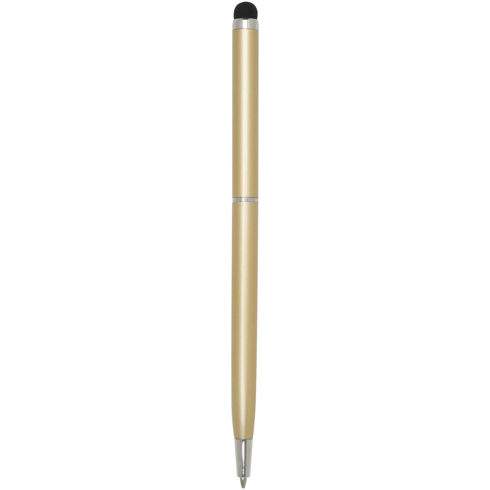 Immagine Penna a sfera in alluminio con stylus Ore (inchiostro blu)