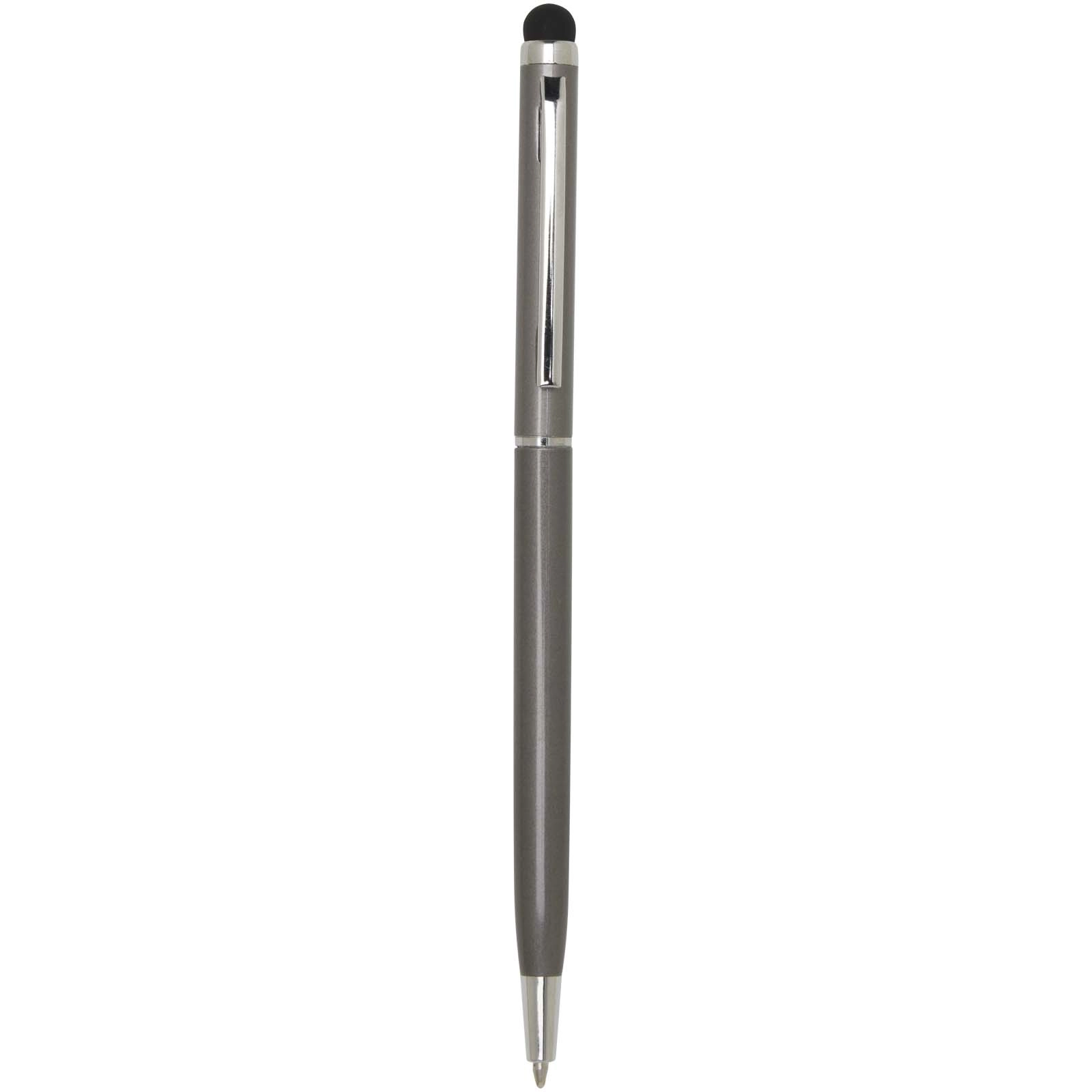 Immagine Penna a sfera in alluminio con stylus Ore (inchiostro blu)