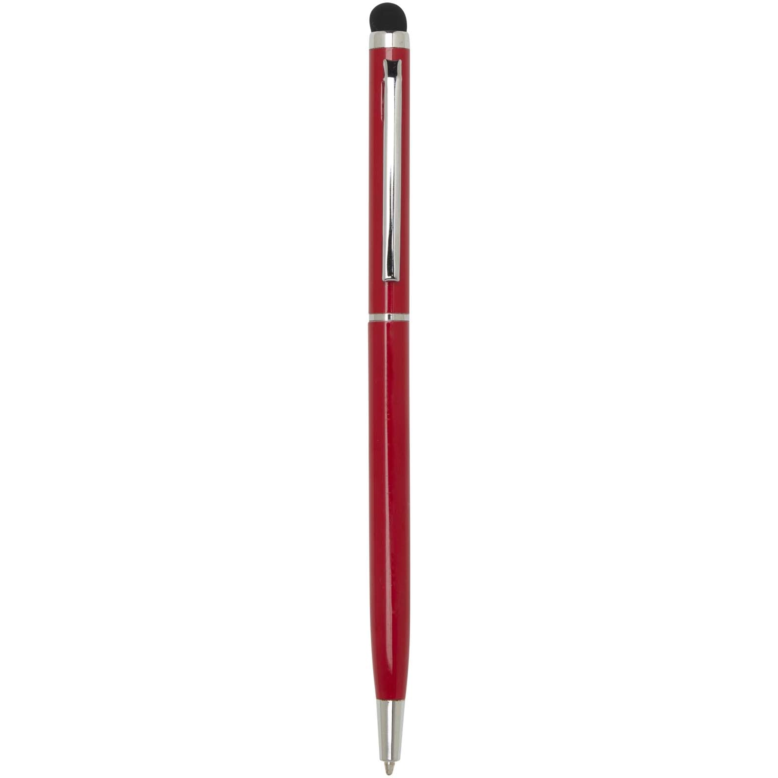 Immagine Penna a sfera in alluminio con stylus Ore (inchiostro blu)