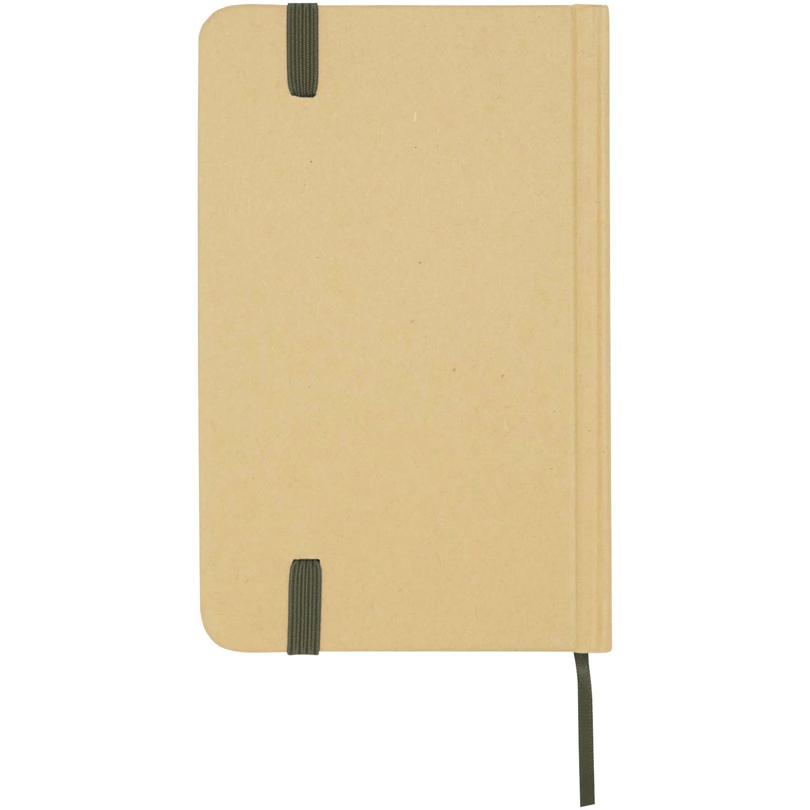 Immagine Blocco note formato A6 con copertina rigida in materiale riciclata e pagine bianche Reed