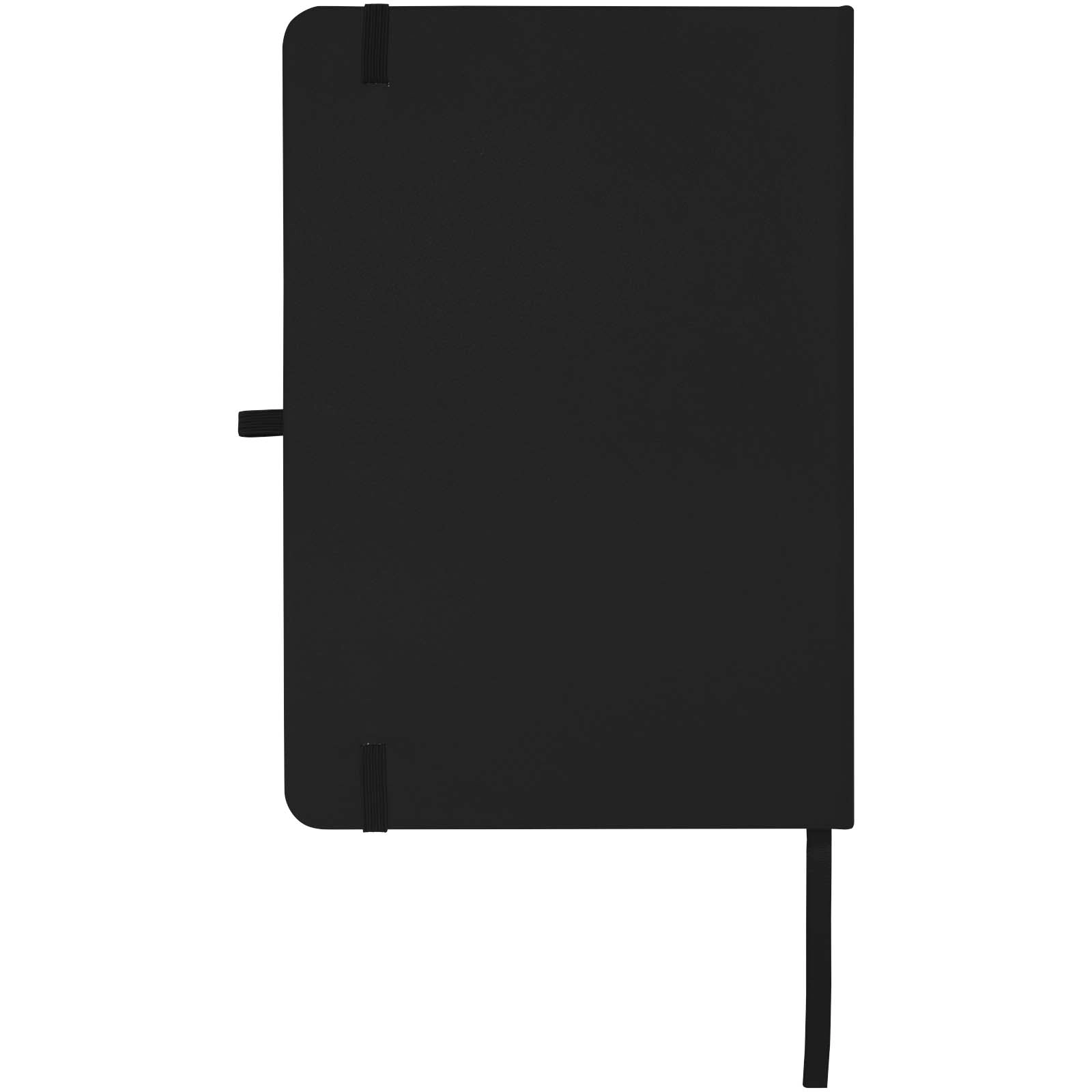 Immagine Blocco note formato A5 con copertina rigida in materiale riciclato e pagine a righe Teak