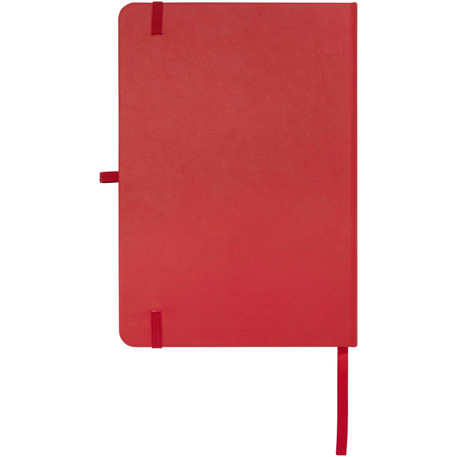 Immagine Blocco note formato A5 con copertina rigida in materiale riciclato e pagine a righe Teak