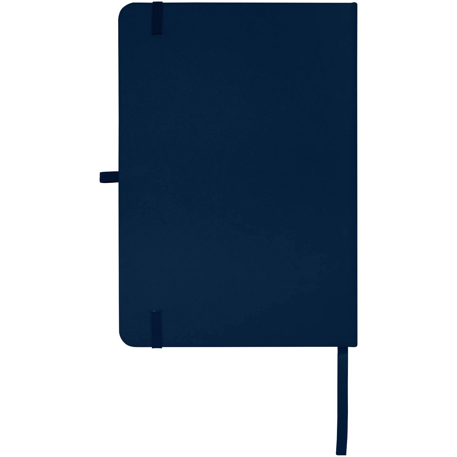 Immagine Blocco note formato A5 con copertina rigida in materiale riciclato e pagine a righe Teak