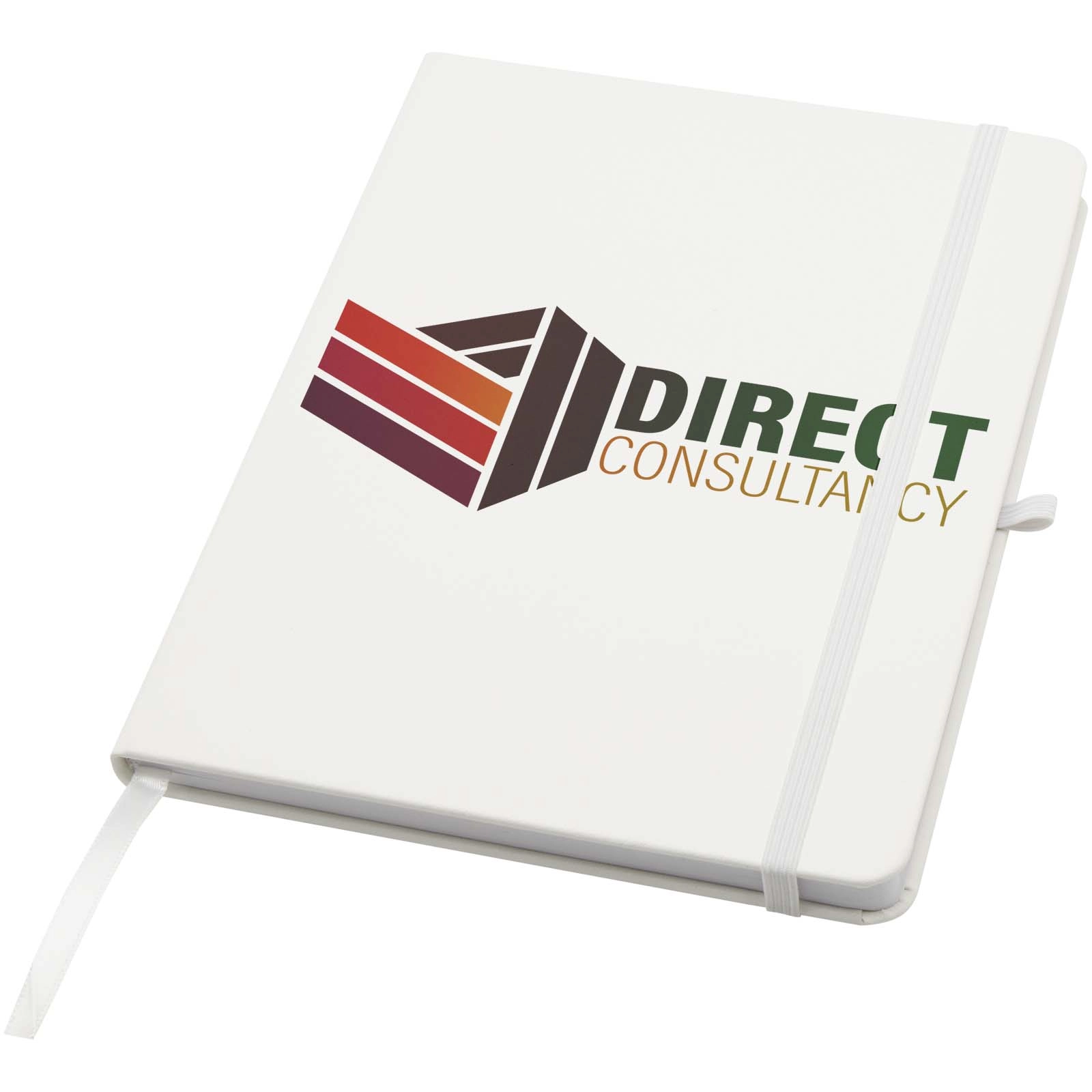 Immagine Blocco note formato A5 con copertina rigida in materiale riciclato e pagine a righe Teak