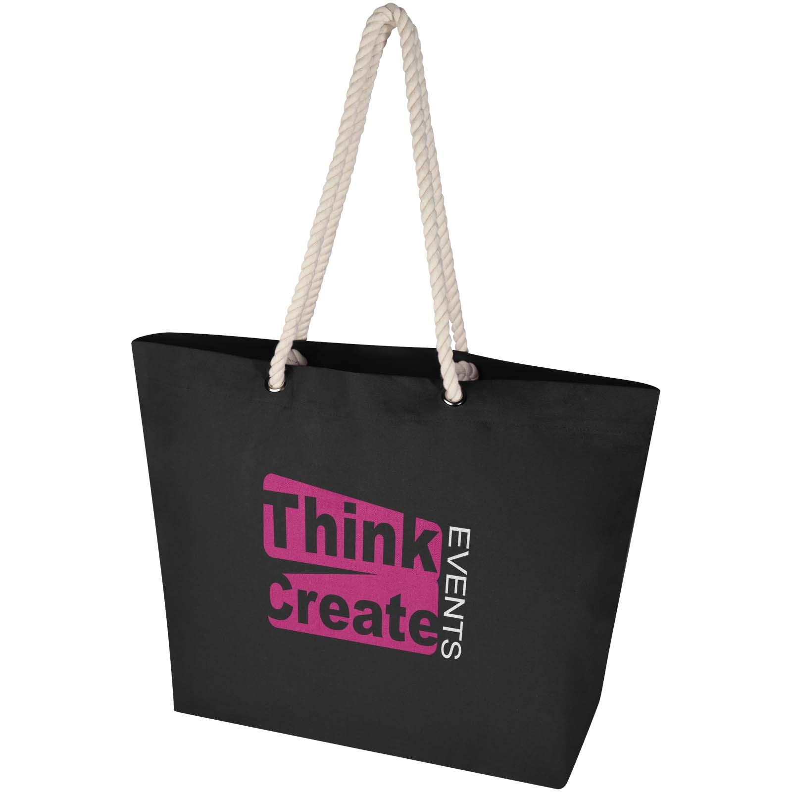 Immagine Tote bag da spiaggia in materiale riciclato certificato GRS 270 g/m² Florida