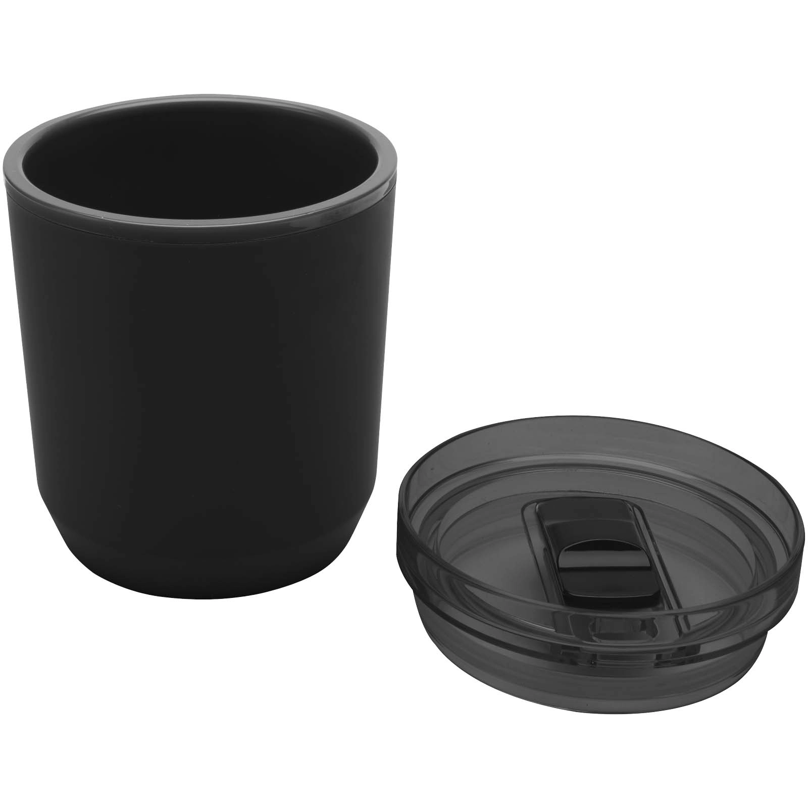 Immagine Bicchiere a doppia parete in plastica riciclata da 180 ml Hudson