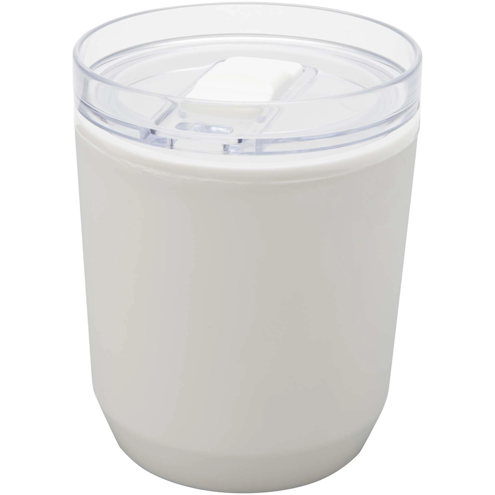 Immagine Bicchiere a doppia parete in plastica riciclata da 180 ml Hudson