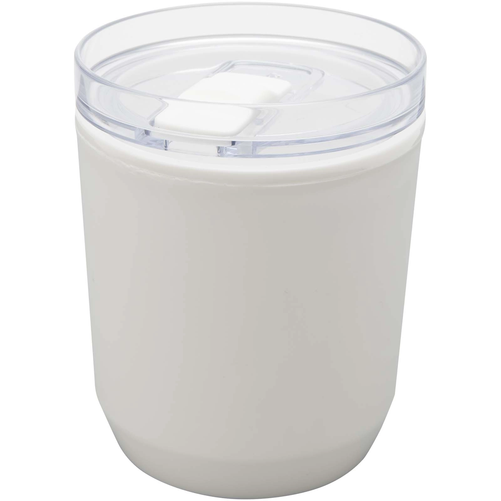 Immagine Bicchiere a doppia parete in plastica riciclata da 180 ml Hudson