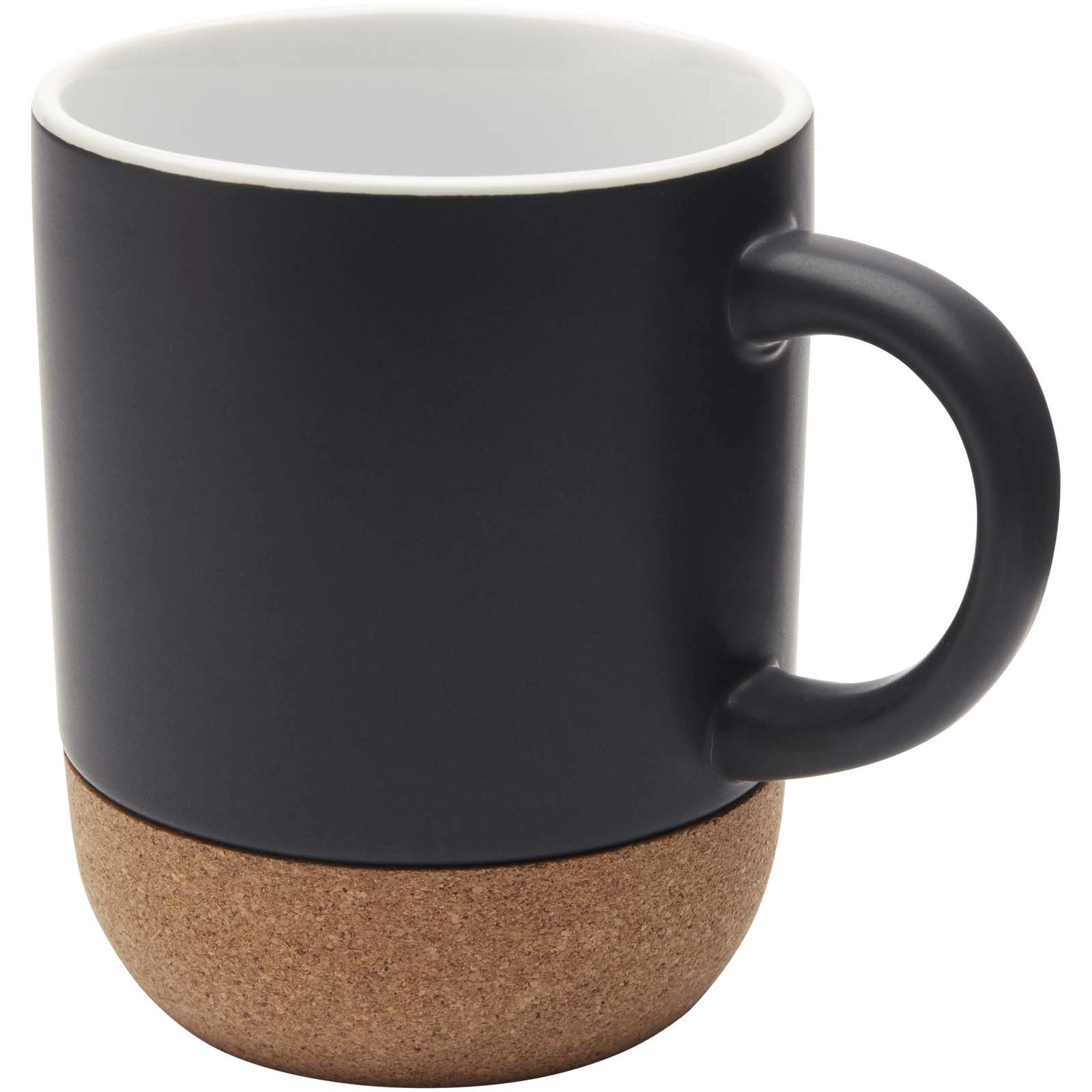Immagine Tazza in ceramica con dettagli in sughero e finitura opaca da 300 ml Billie