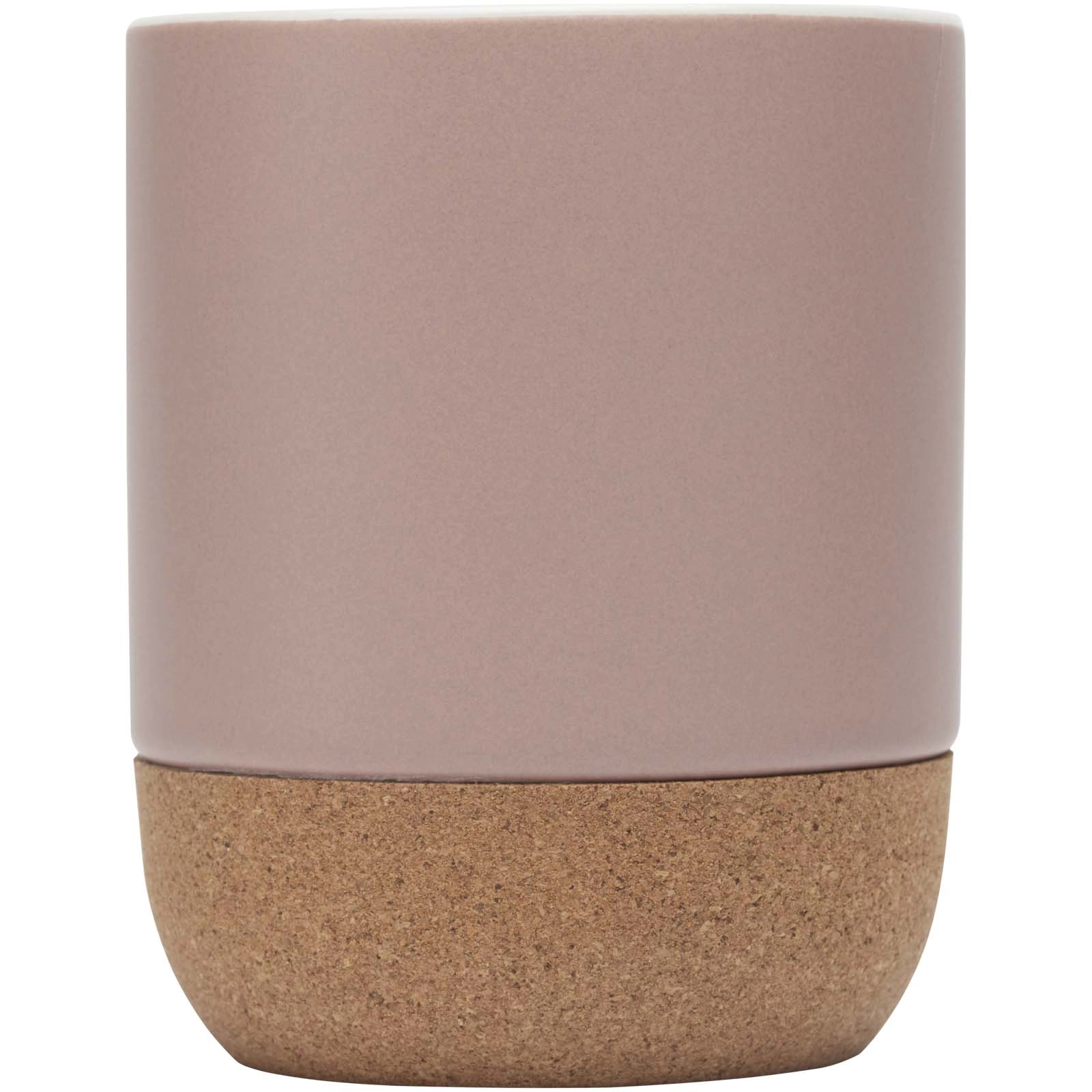 Immagine Tazza in ceramica con dettagli in sughero e finitura opaca da 300 ml Billie