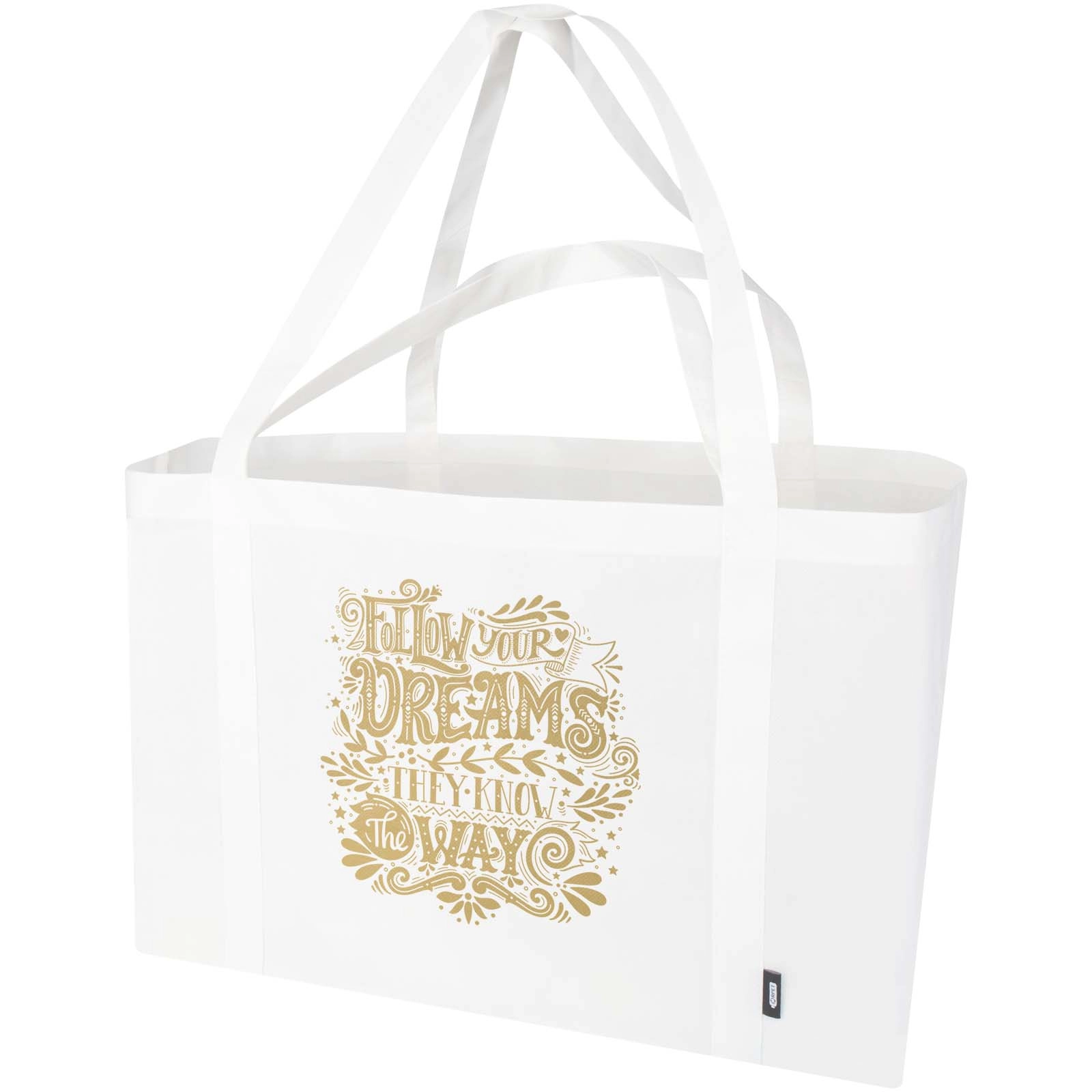 Immagine Tote bag extra large in tessuto non tessuto riciclato certificato GRS Jumbo - 65L