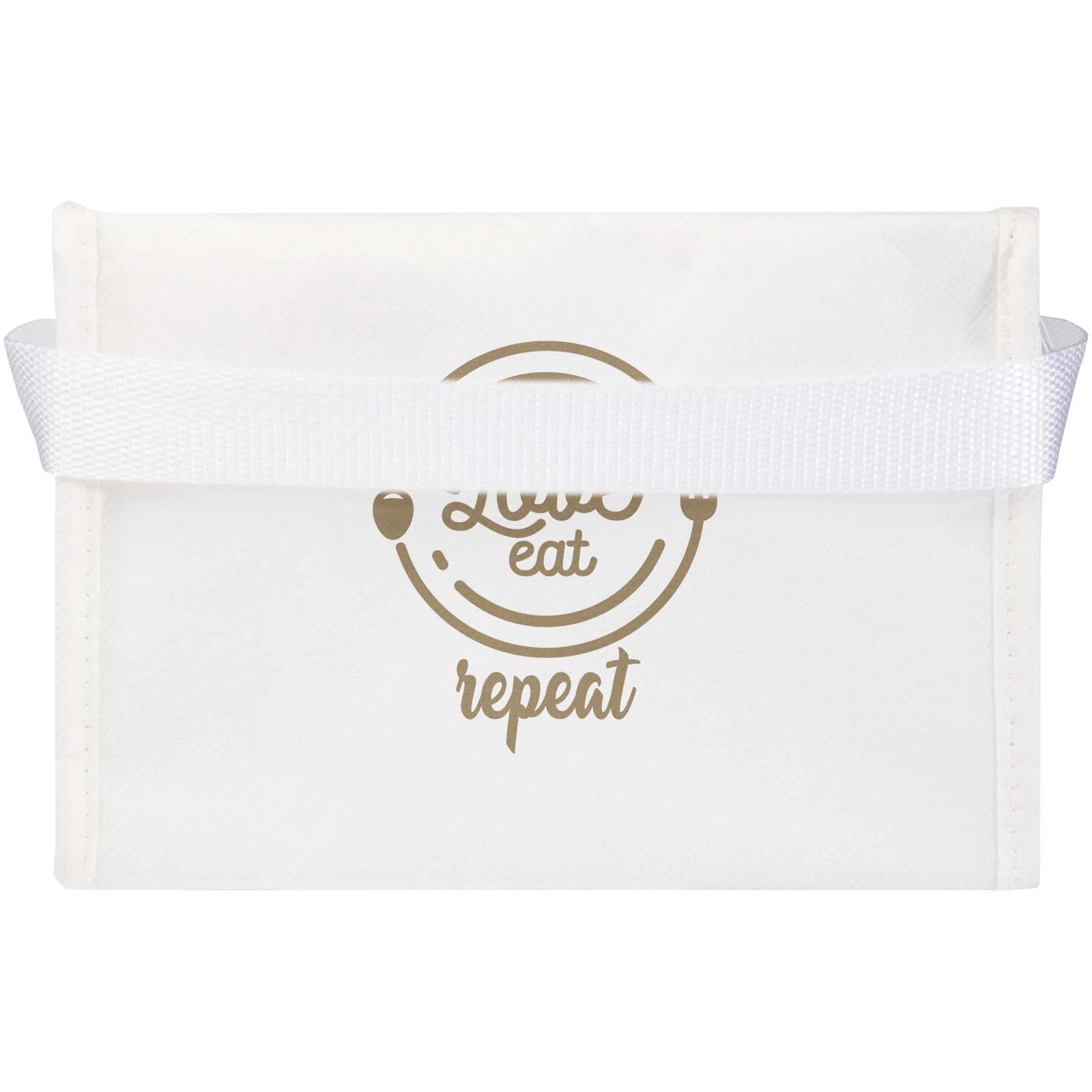 Immagine Borsa termica con capacità per 6 lattine in tessuto non tessuto riciclato certificato GRS Spectrum - 4L