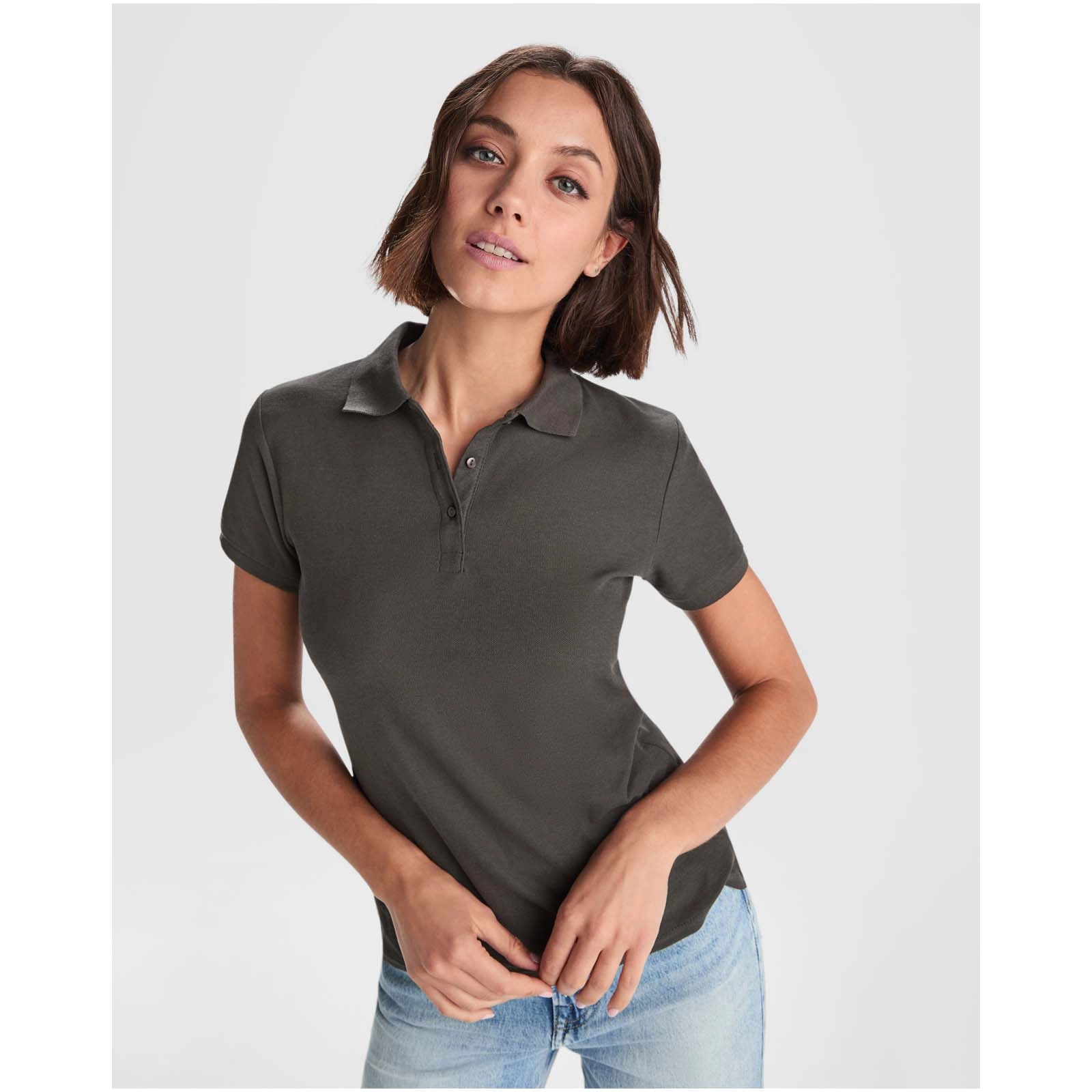 Immagine Polo da donna a maniche corte Pegaso Premium
