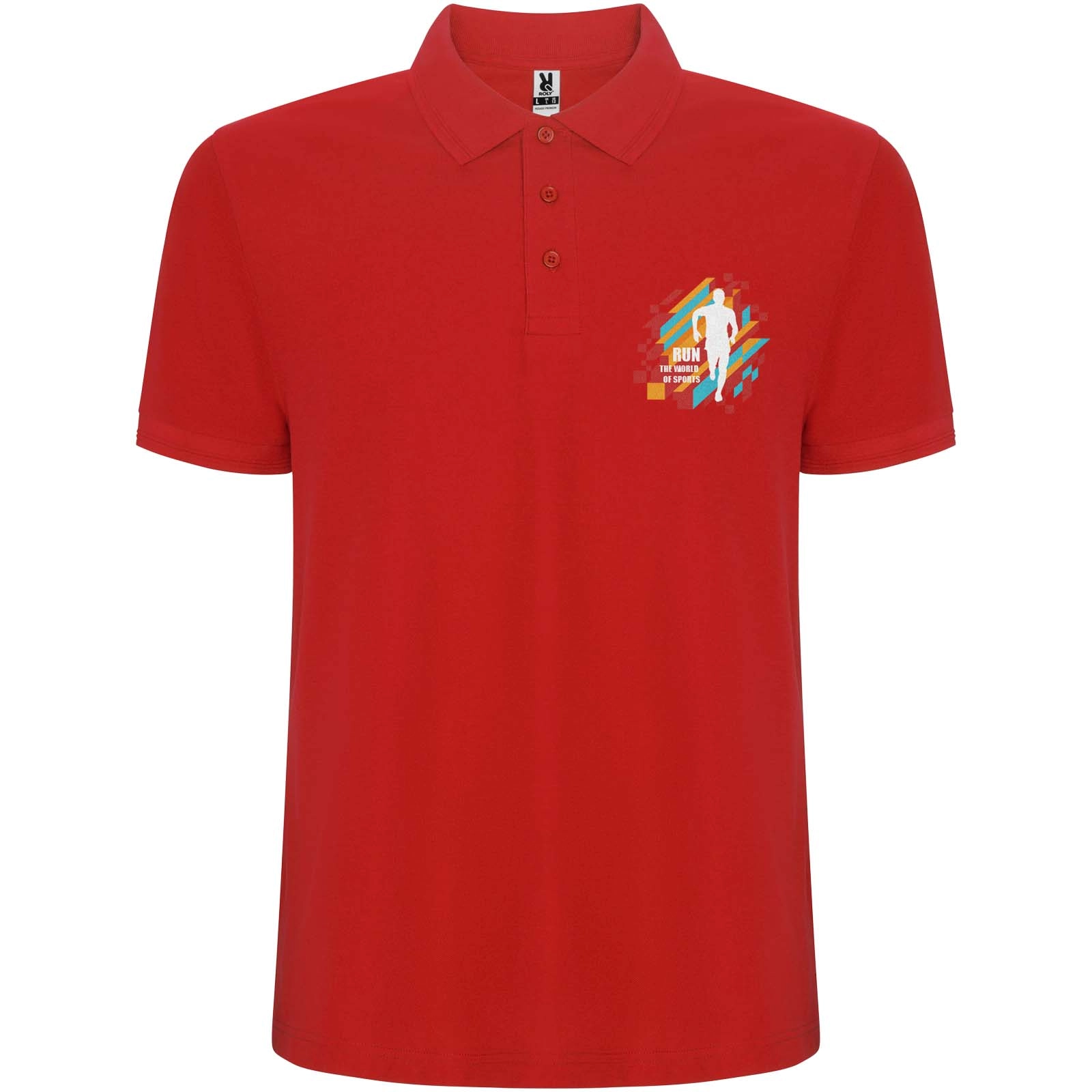 Immagine Polo da uomo a maniche corte Pegaso Premium