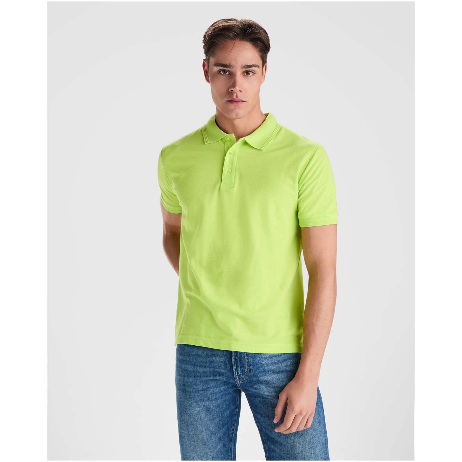 Immagine Polo da uomo a maniche corte Pegaso Premium
