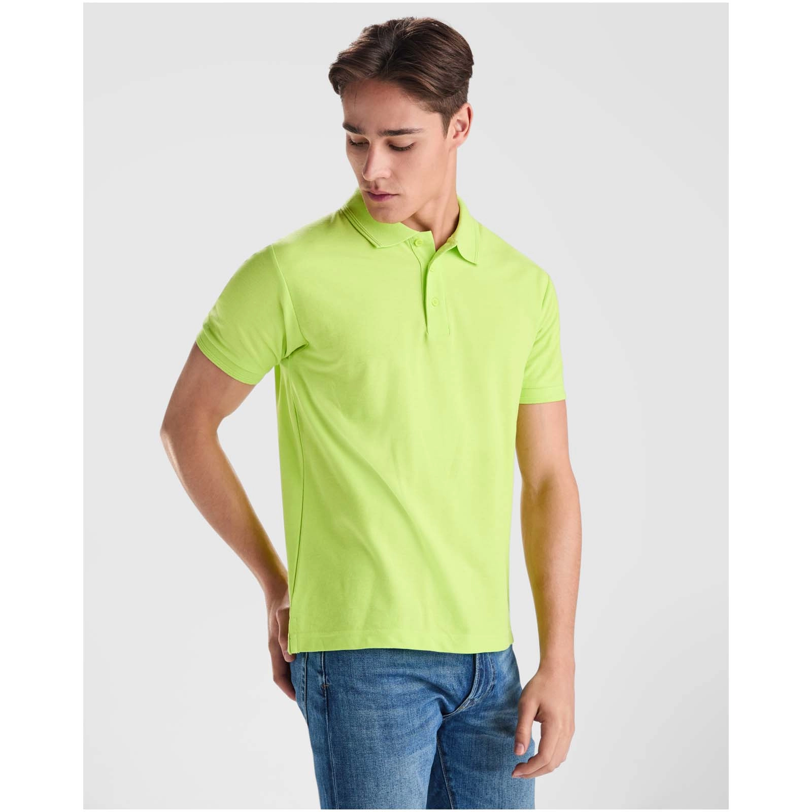 Immagine Polo da uomo a maniche corte Pegaso Premium