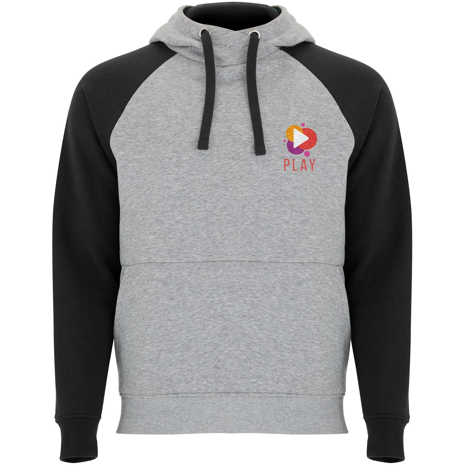 Immagine Felpa con cappuccio unisex bicolore Badet