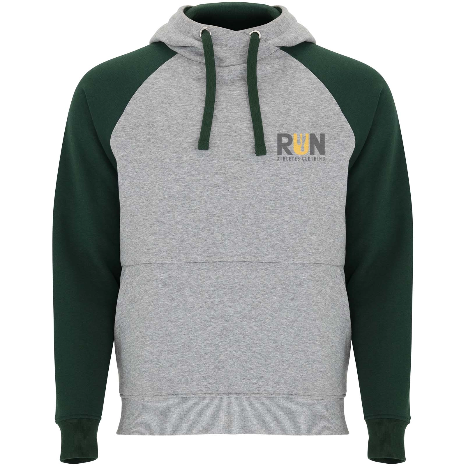 Immagine Felpa con cappuccio unisex bicolore Badet