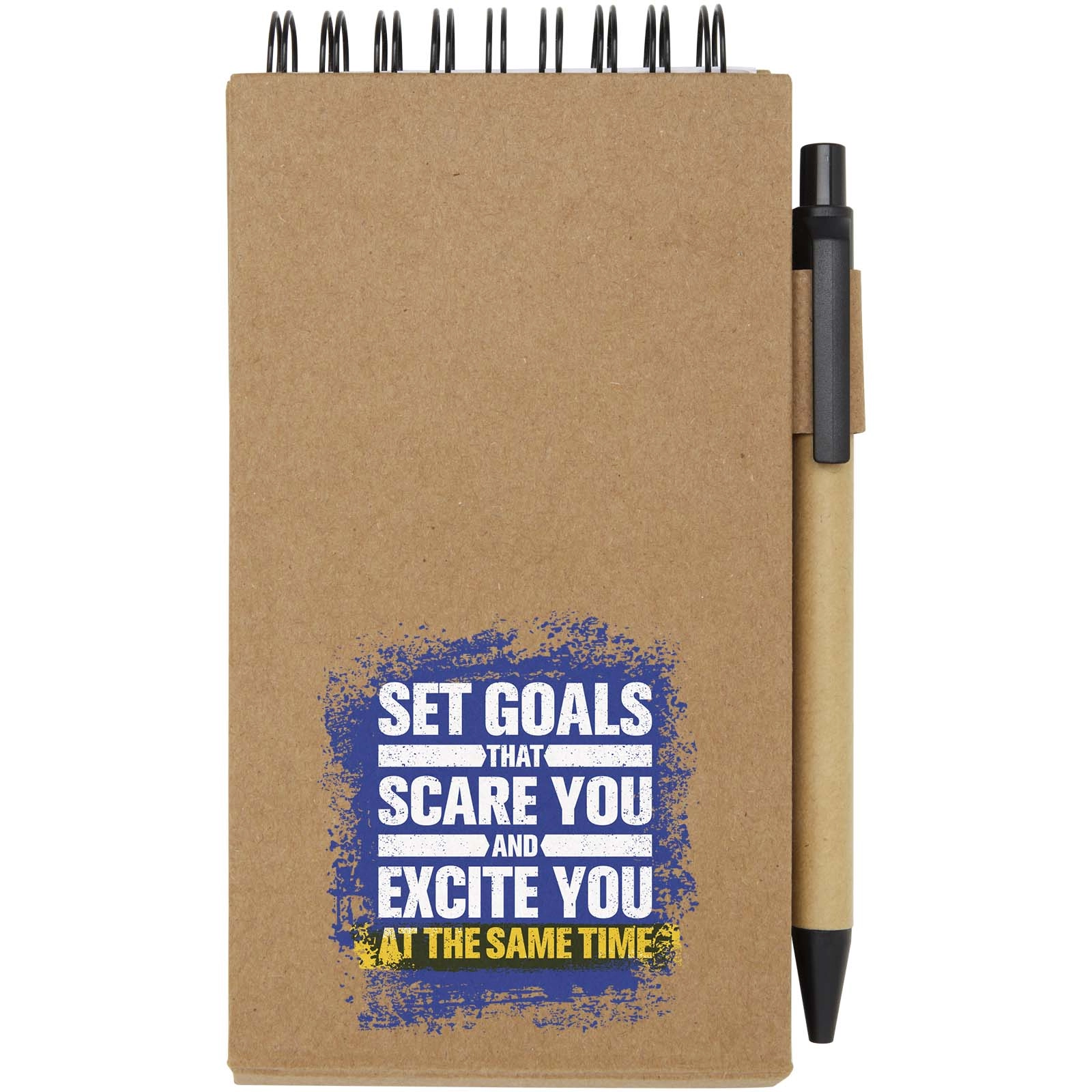 Immagine Blocchetto con foglietti adesivi e penna a sfera Flipper (inchiostro nero)