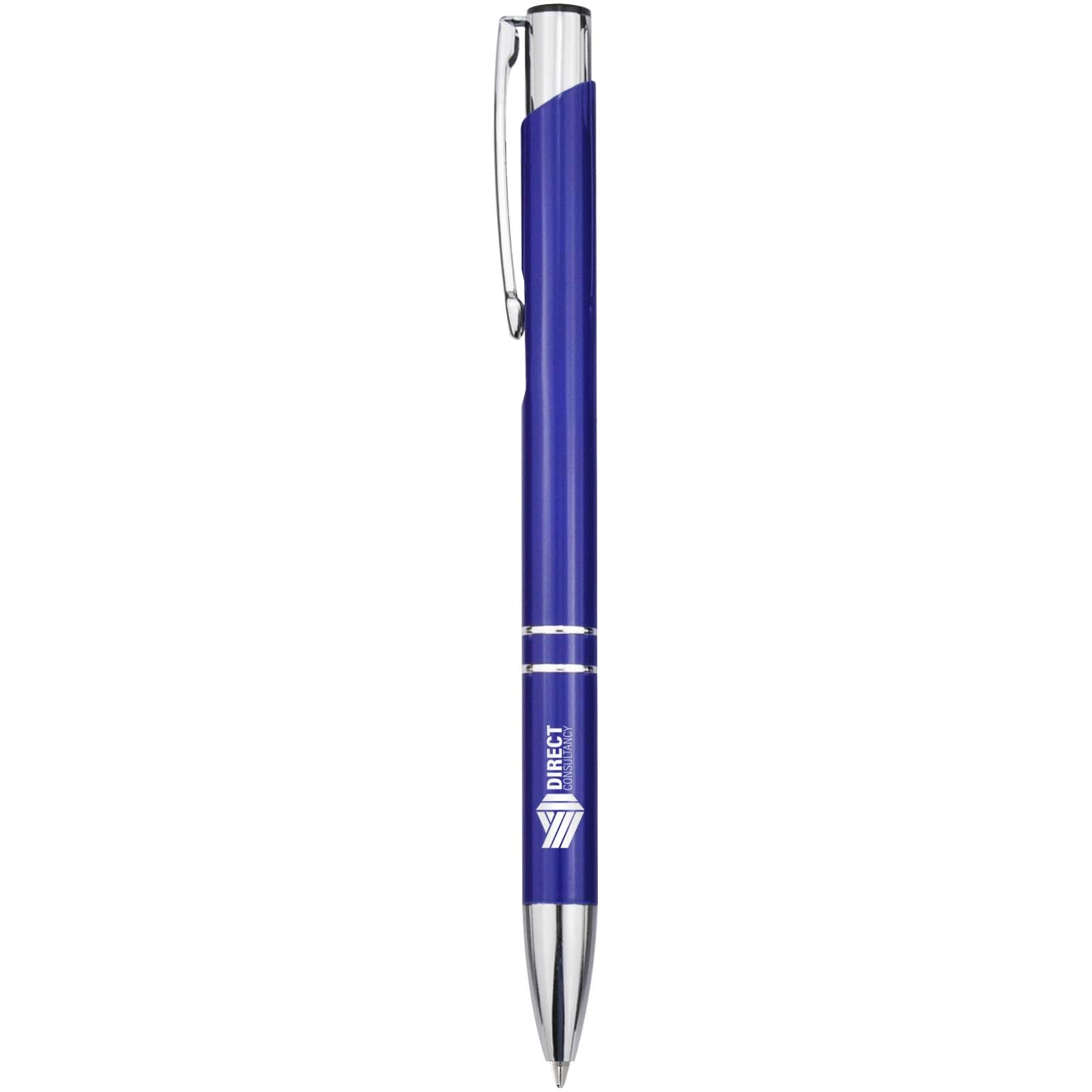 Immagine Penna a sfera in alluminio riciclato Moneta (inchiostro blu)