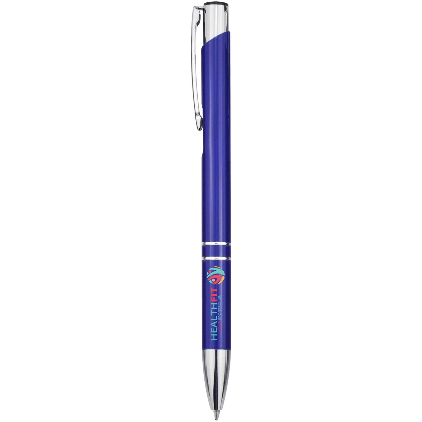 Immagine Penna a sfera in alluminio riciclato Moneta (inchiostro blu)