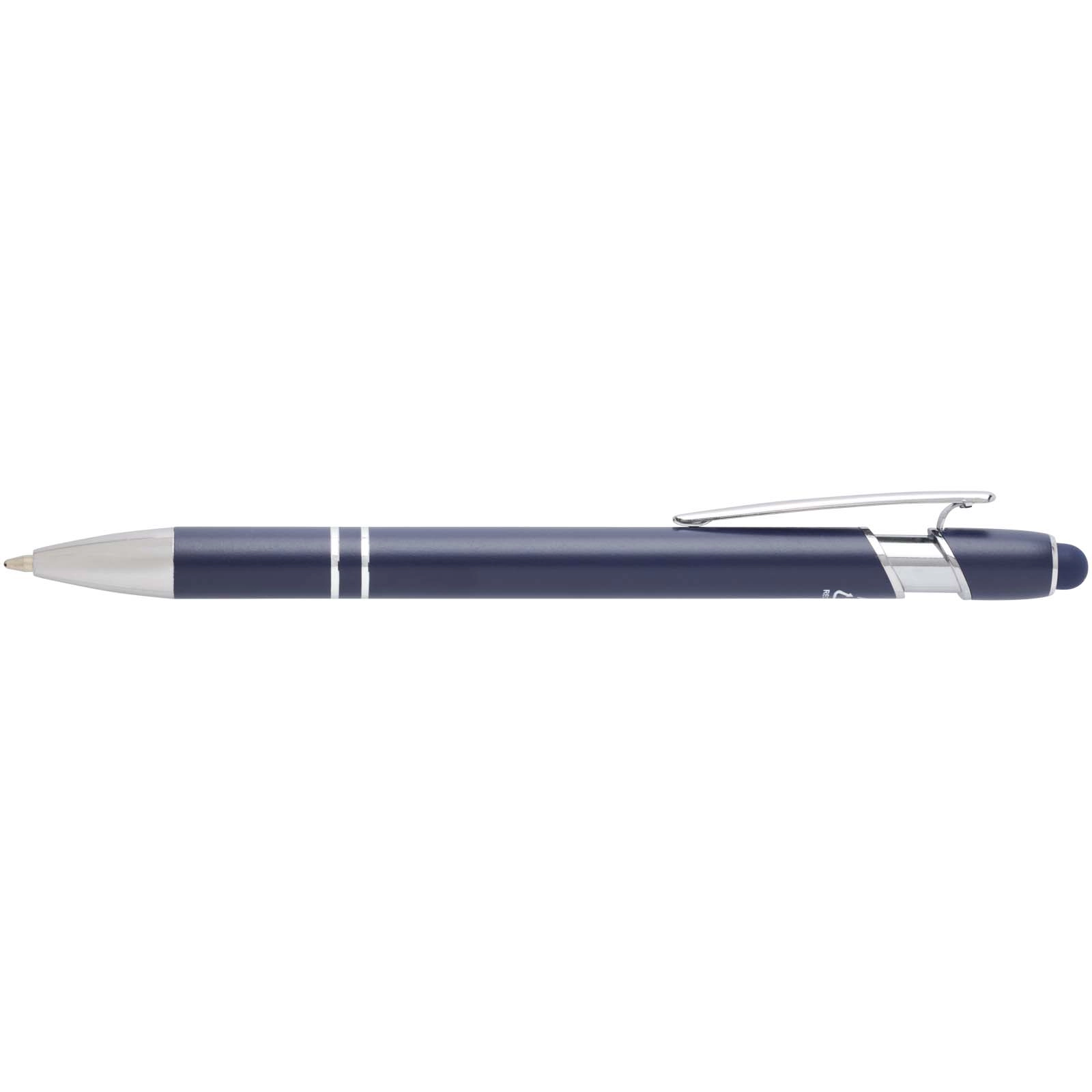 Immagine Penna a sfera con finitura argento Kish (inchiostro blu)